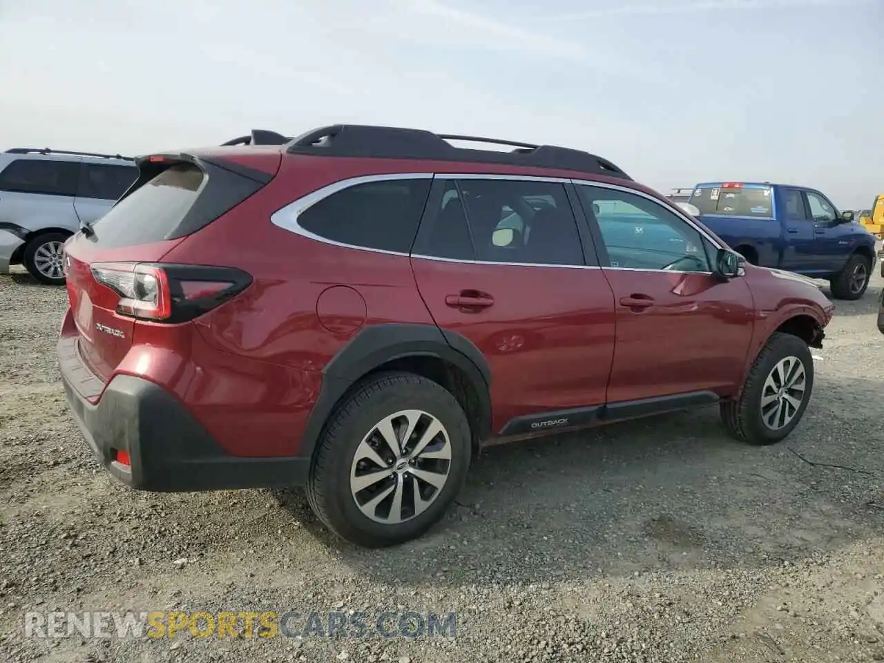 3 Photograph of a damaged car 4S4BTACC5P3122806 SUBARU OUTBACK 2023