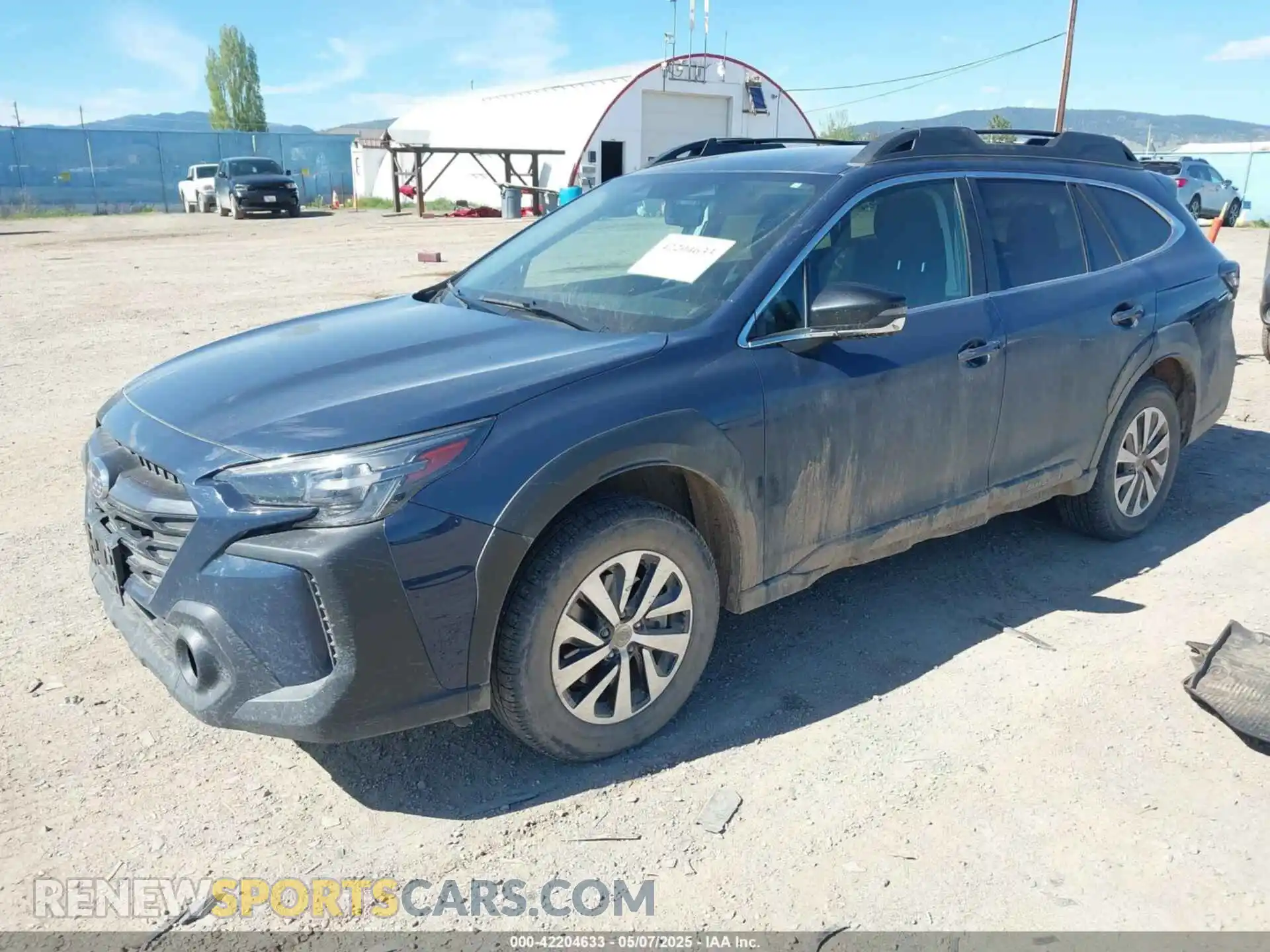 2 Photograph of a damaged car 4S4BTACC7P3111757 SUBARU OUTBACK 2023