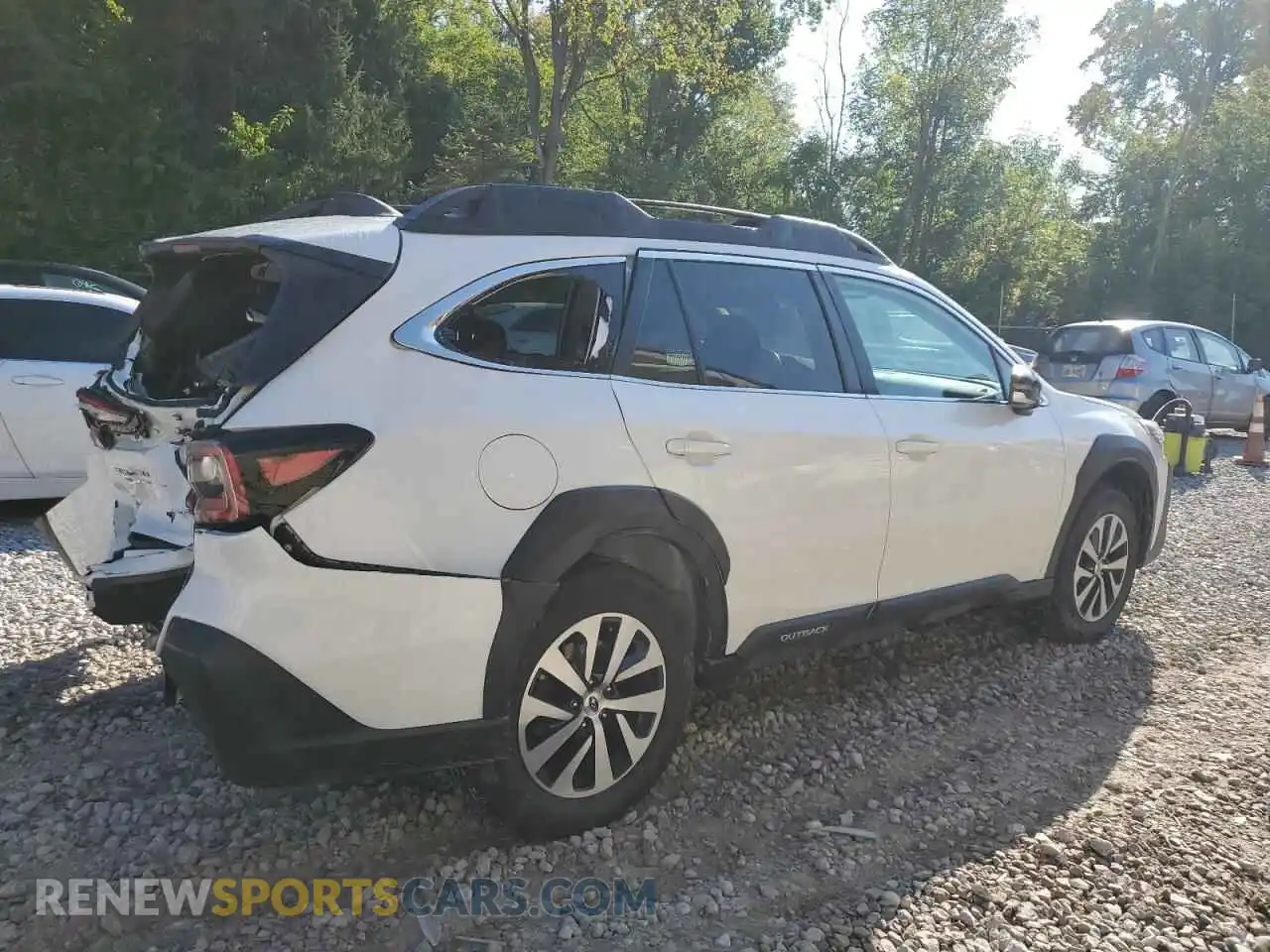 3 Photograph of a damaged car 4S4BTACC8P3128549 SUBARU OUTBACK 2023