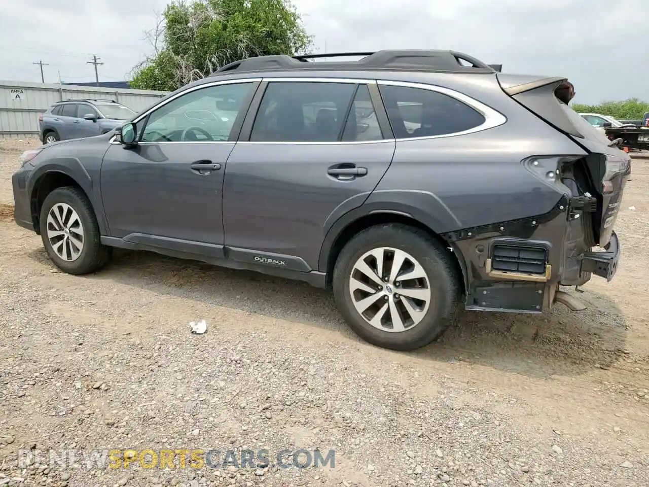 2 Фотография поврежденного автомобиля 4S4BTACC9P3167425 SUBARU OUTBACK 2023