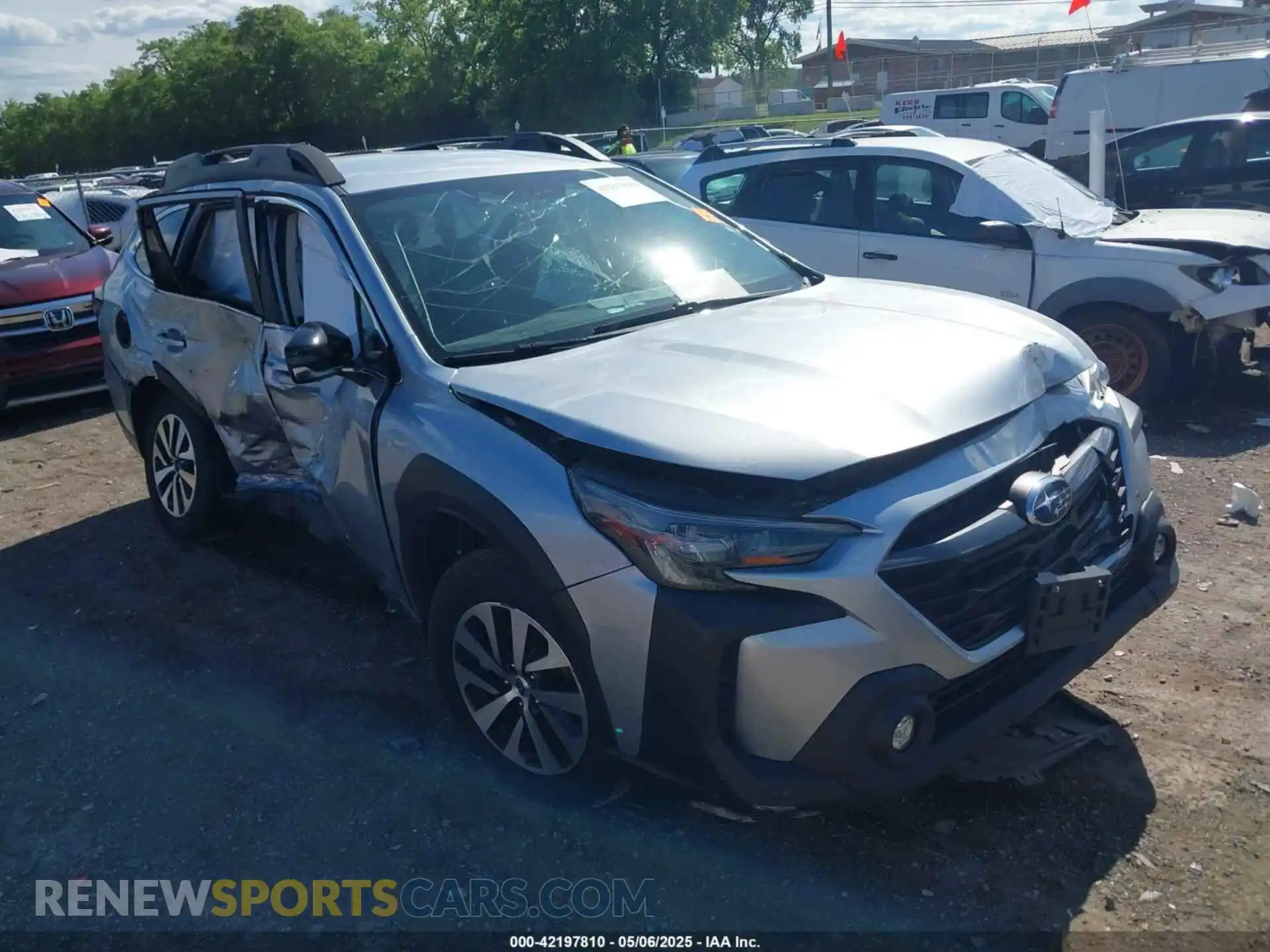 1 Photograph of a damaged car 4S4BTADC0P3187531 SUBARU OUTBACK 2023