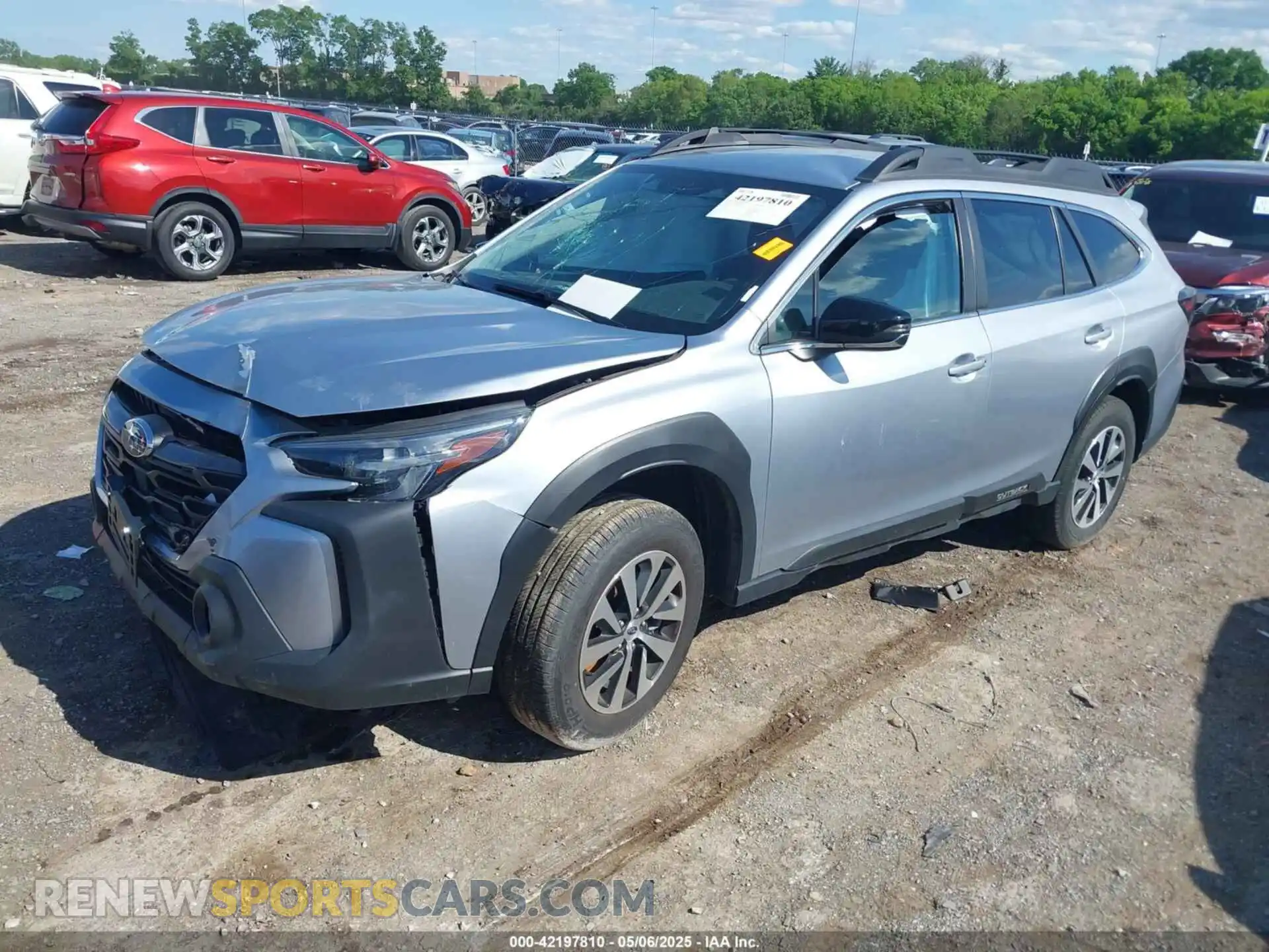 2 Photograph of a damaged car 4S4BTADC0P3187531 SUBARU OUTBACK 2023