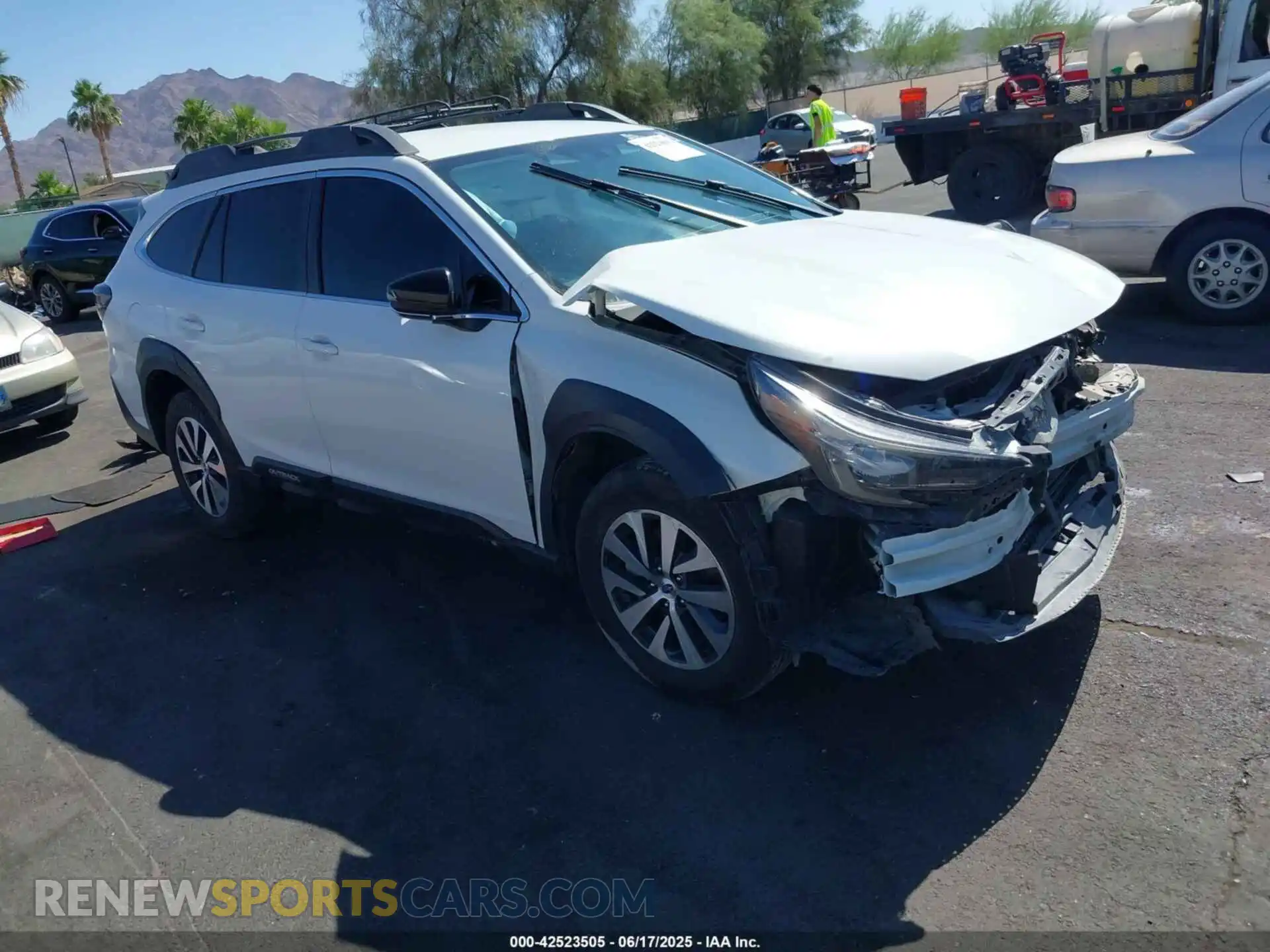 1 Photograph of a damaged car 4S4BTADC2P3139531 SUBARU OUTBACK 2023