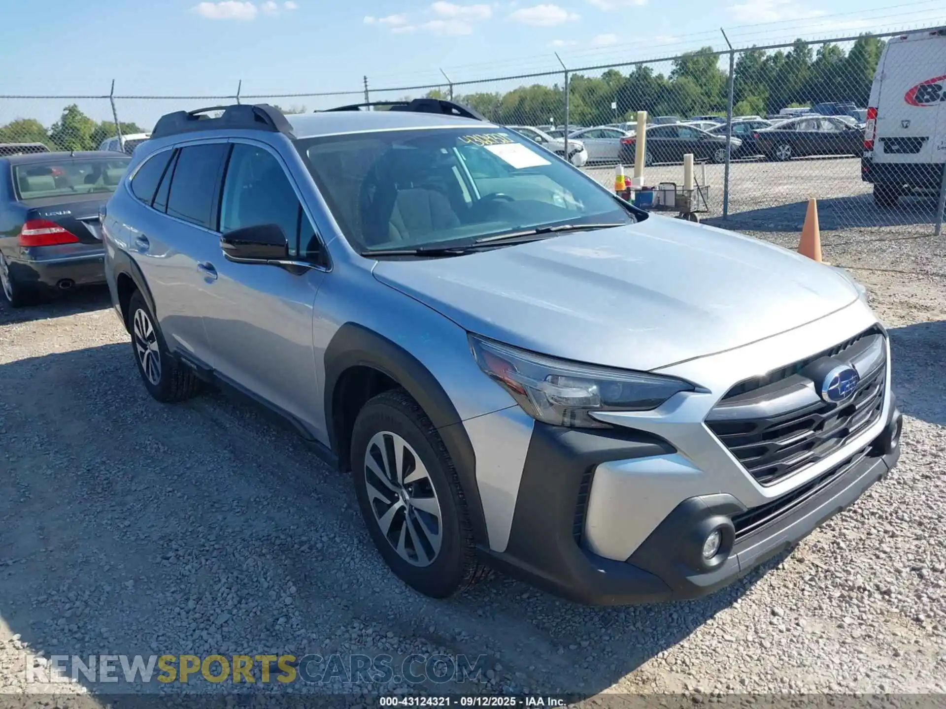 1 Photograph of a damaged car 4S4BTADC2P3160282 SUBARU OUTBACK 2023