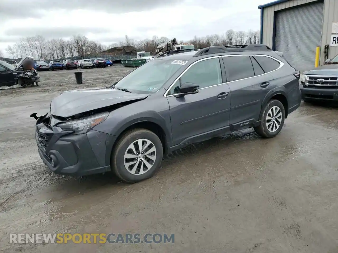 1 Photograph of a damaged car 4S4BTADC2P3183593 SUBARU OUTBACK 2023