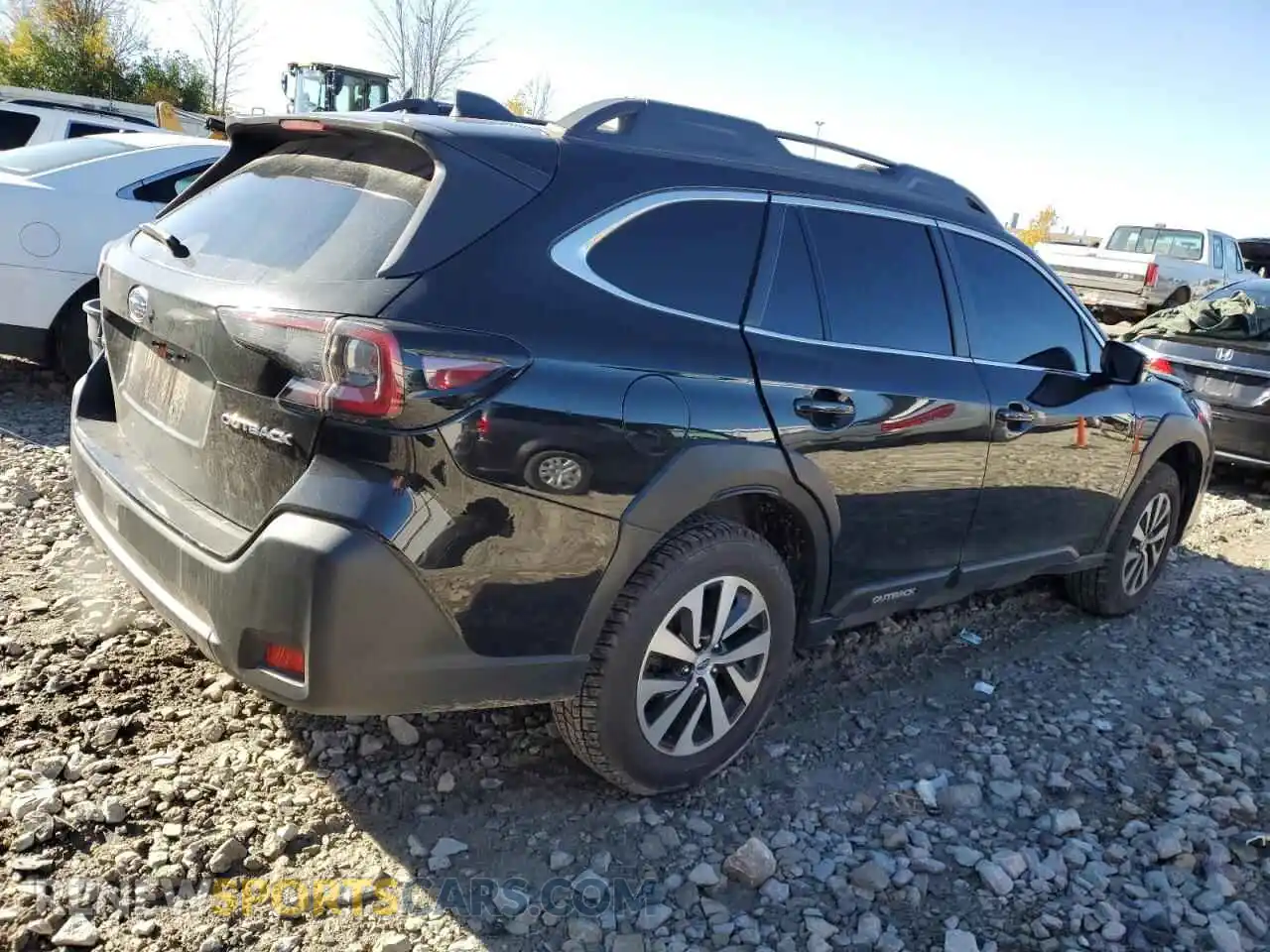 3 Photograph of a damaged car 4S4BTADC2P3214549 SUBARU OUTBACK 2023