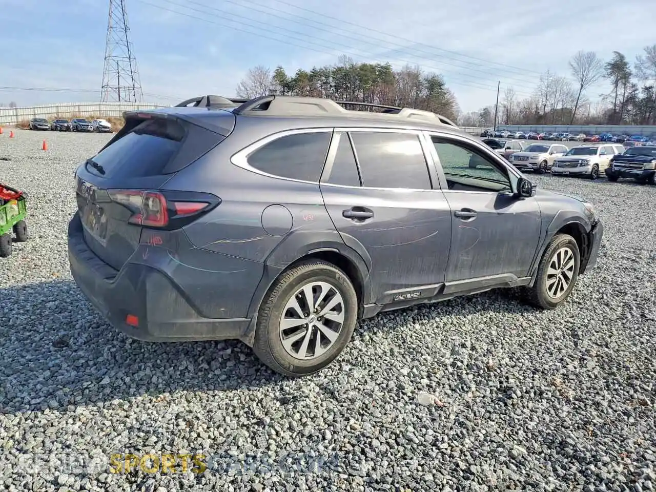 3 Photograph of a damaged car 4S4BTADC2P3217256 SUBARU OUTBACK 2023