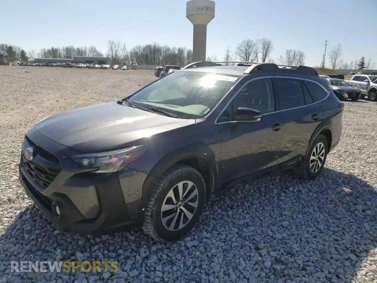 1 Photograph of a damaged car 4S4BTADC4P3219834 SUBARU OUTBACK 2023