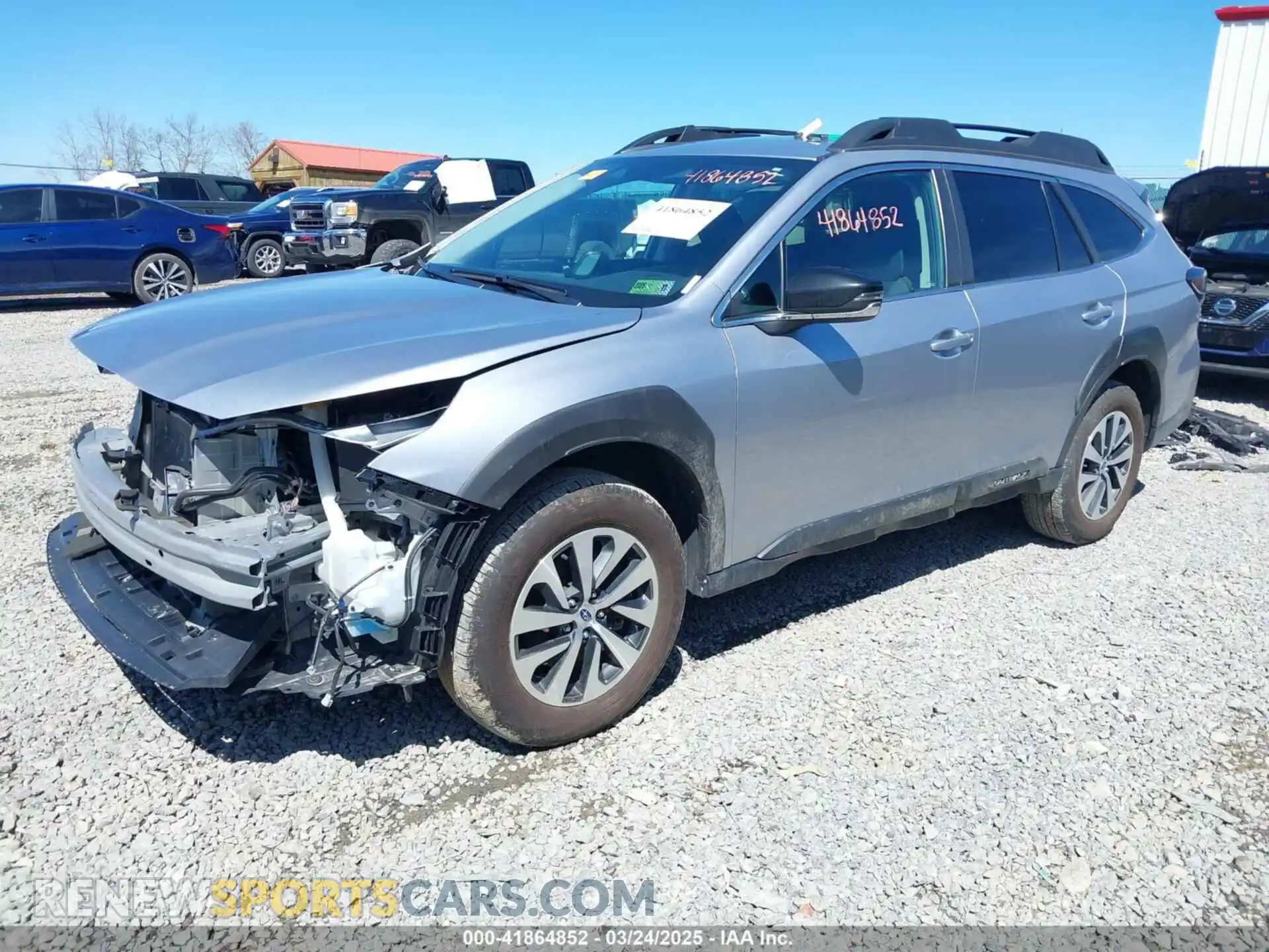 2 Photograph of a damaged car 4S4BTADC5P3184415 SUBARU OUTBACK 2023