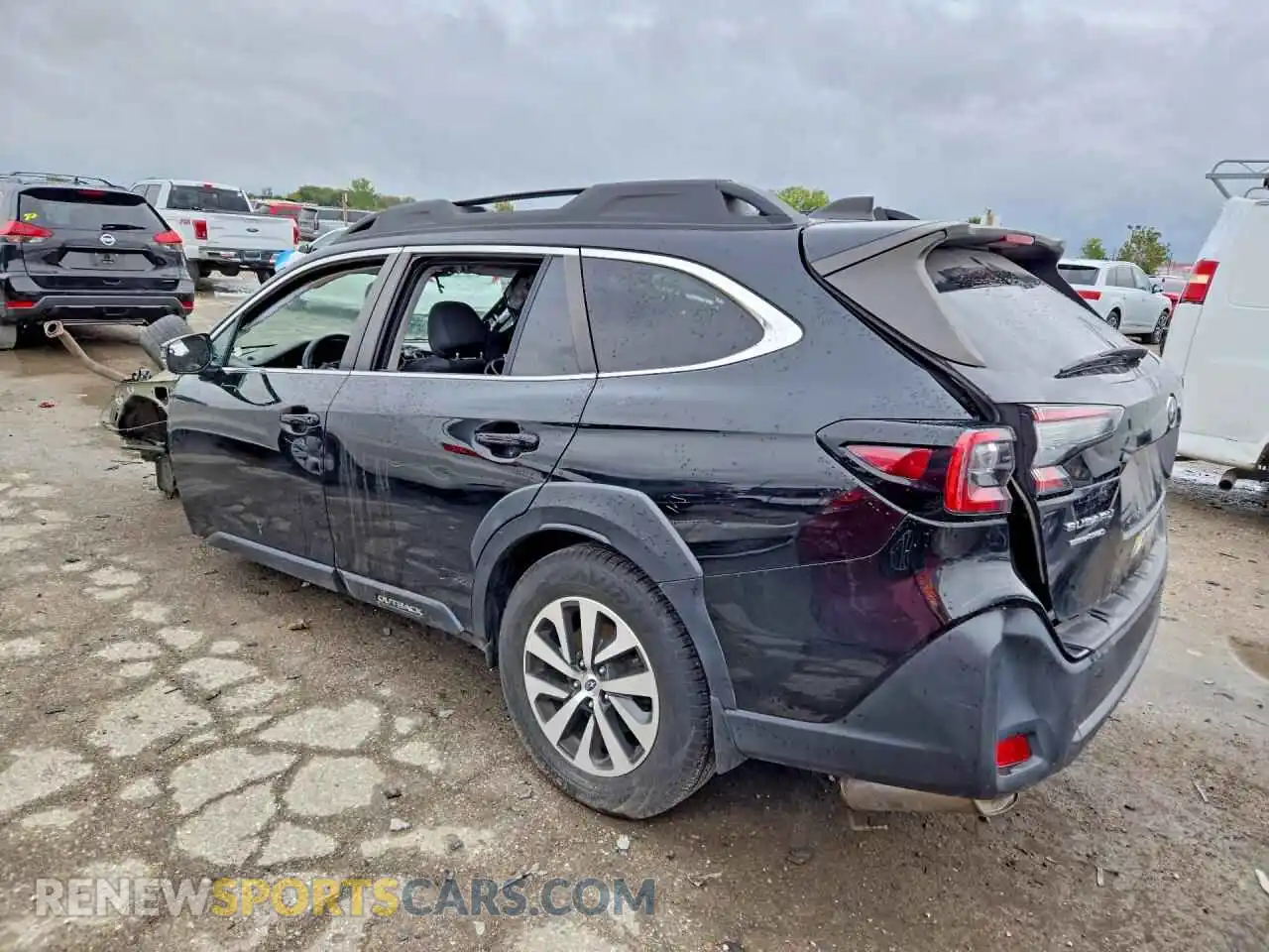 2 Photograph of a damaged car 4S4BTADC5P3224637 SUBARU OUTBACK 2023