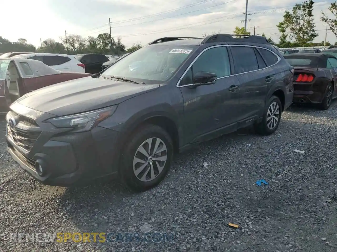 1 Photograph of a damaged car 4S4BTADC6P3211766 SUBARU OUTBACK 2023
