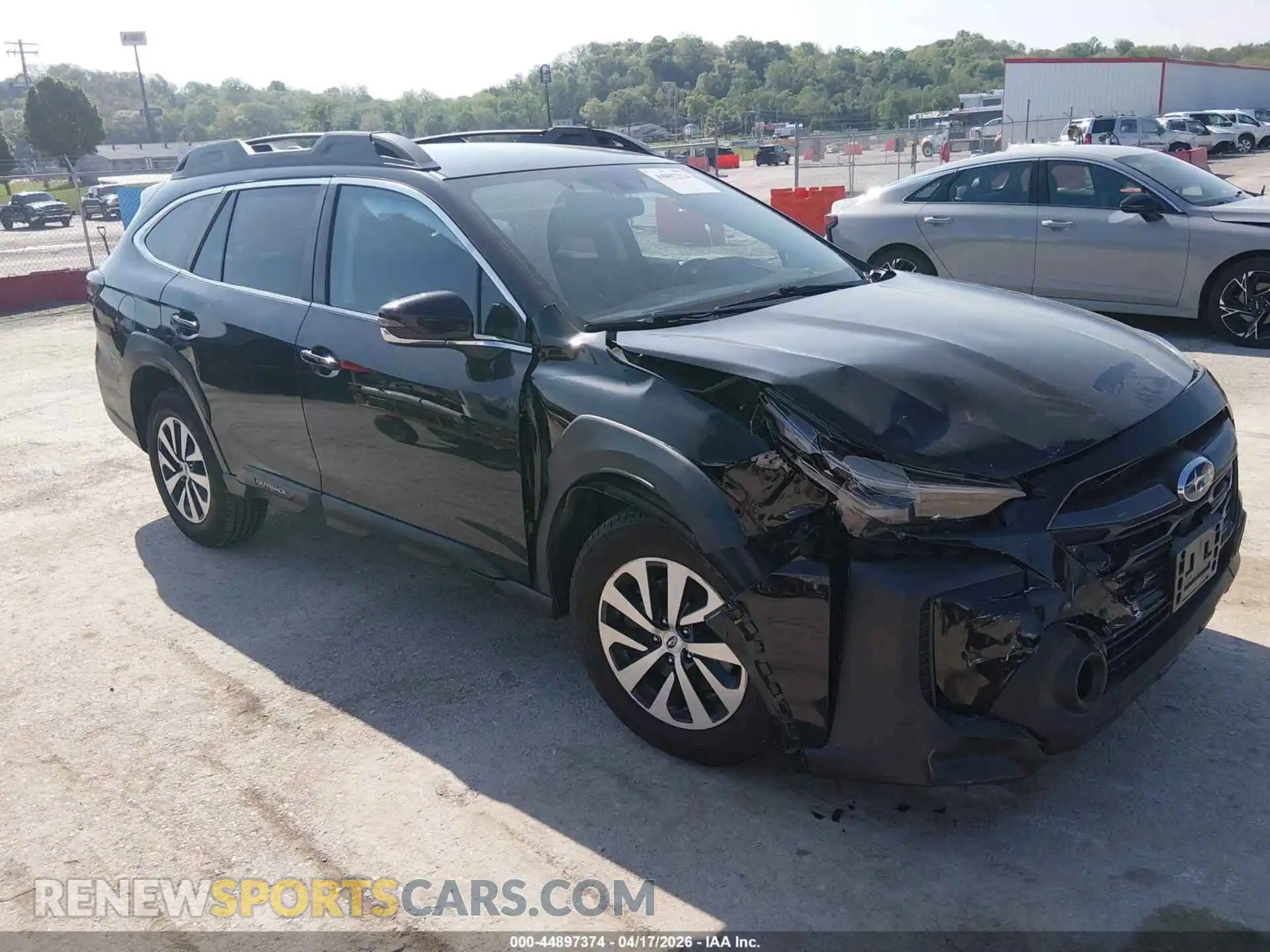 1 Photograph of a damaged car 4S4BTADC6P3217342 SUBARU OUTBACK 2023