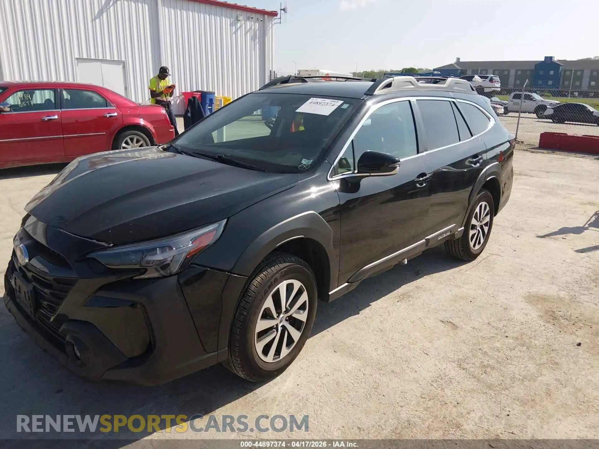2 Photograph of a damaged car 4S4BTADC6P3217342 SUBARU OUTBACK 2023