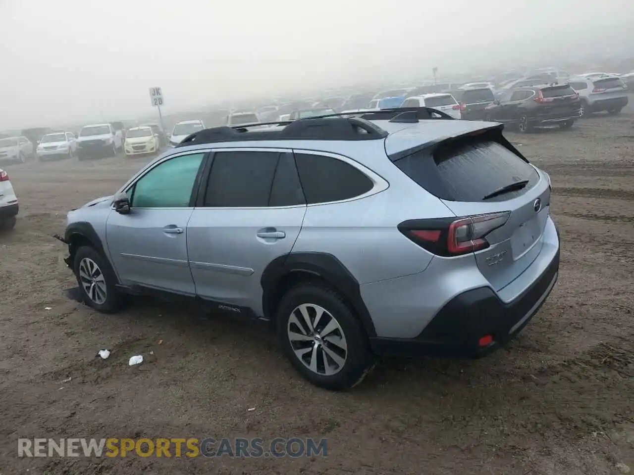 2 Photograph of a damaged car 4S4BTADC8P3117260 SUBARU OUTBACK 2023