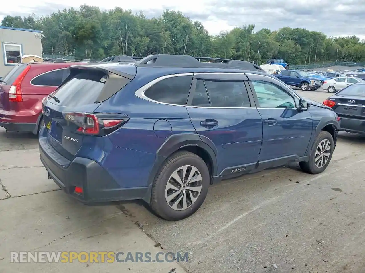 3 Photograph of a damaged car 4S4BTAFC0P3117802 SUBARU OUTBACK 2023