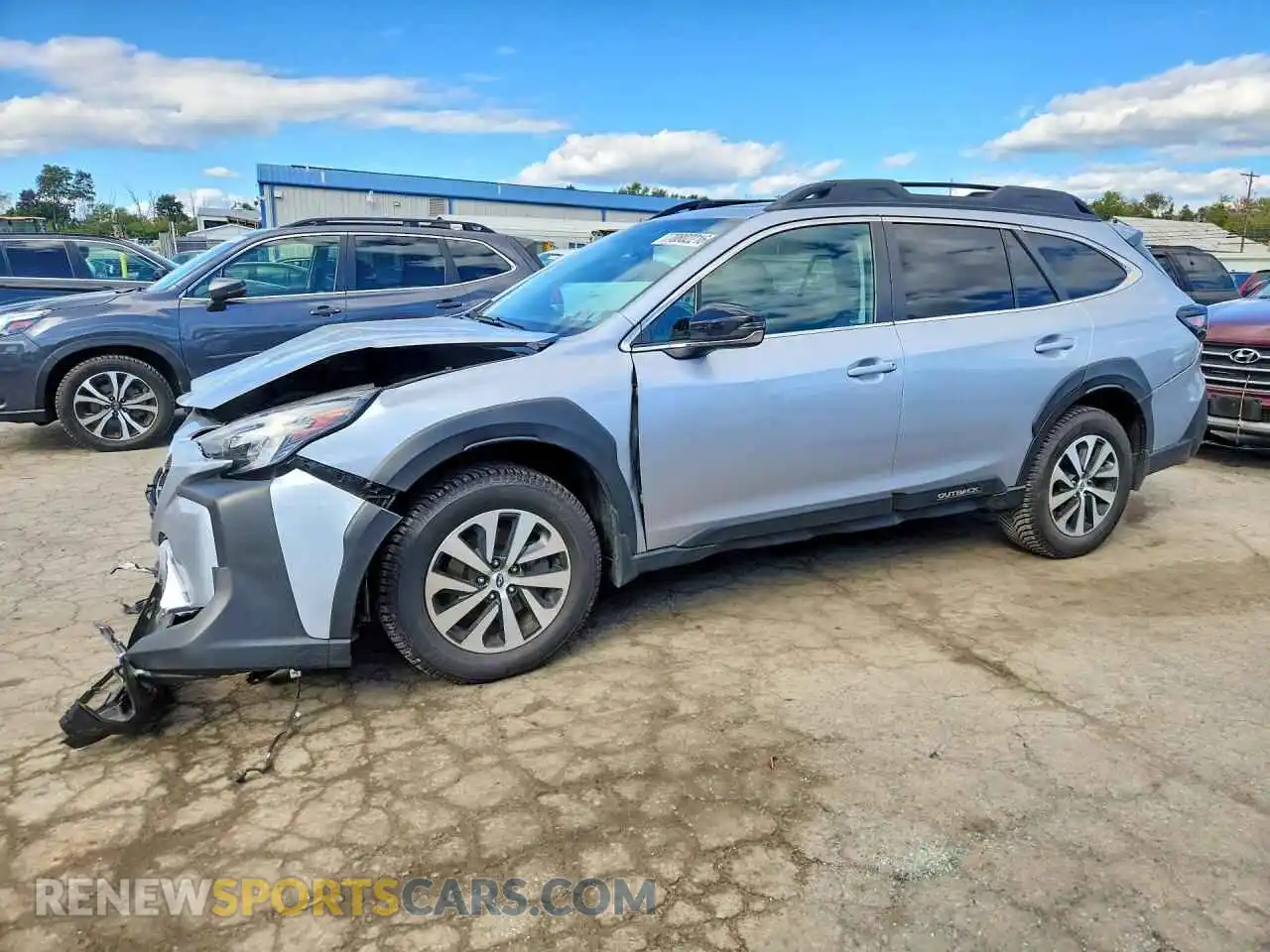 1 Photograph of a damaged car 4S4BTAFC1P3217634 SUBARU OUTBACK 2023