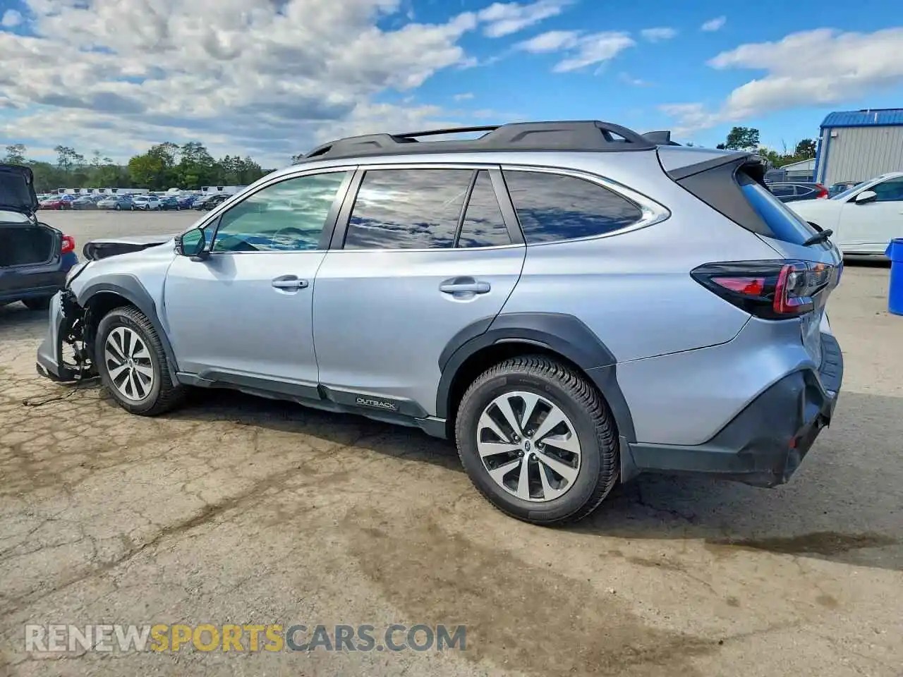 2 Photograph of a damaged car 4S4BTAFC1P3217634 SUBARU OUTBACK 2023