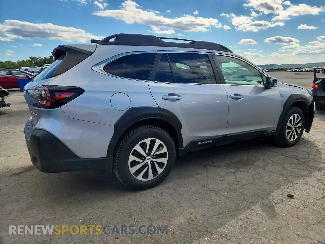 3 Photograph of a damaged car 4S4BTAFC1P3217634 SUBARU OUTBACK 2023