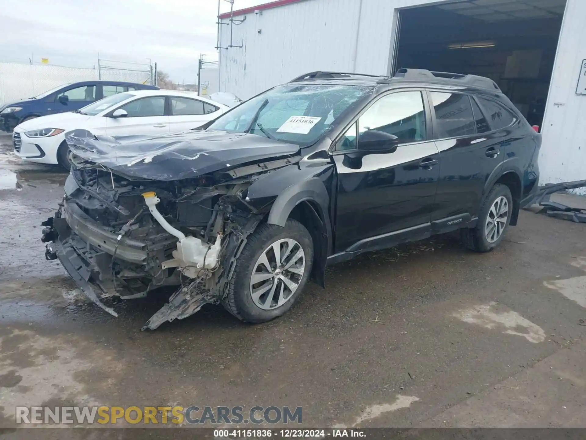 2 Photograph of a damaged car 4S4BTAFC2P3139235 SUBARU OUTBACK 2023
