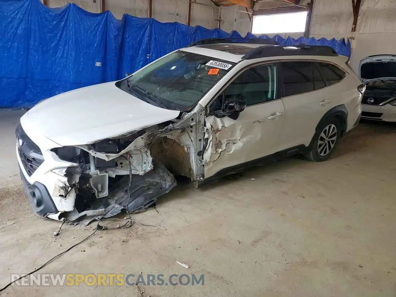 1 Photograph of a damaged car 4S4BTAFC2P3177385 SUBARU OUTBACK 2023