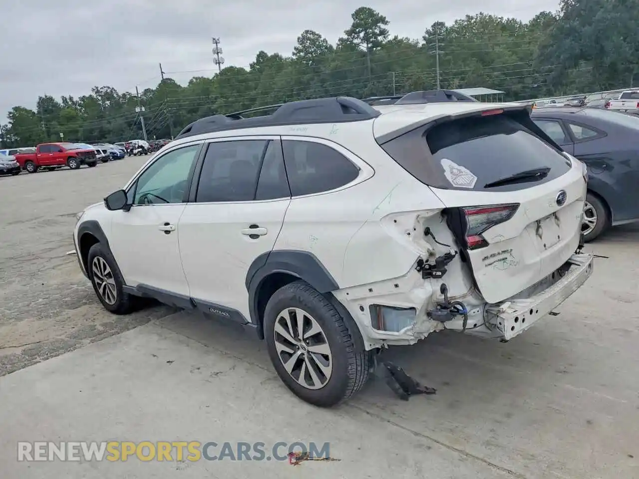 2 Photograph of a damaged car 4S4BTAFC3P3101058 SUBARU OUTBACK 2023