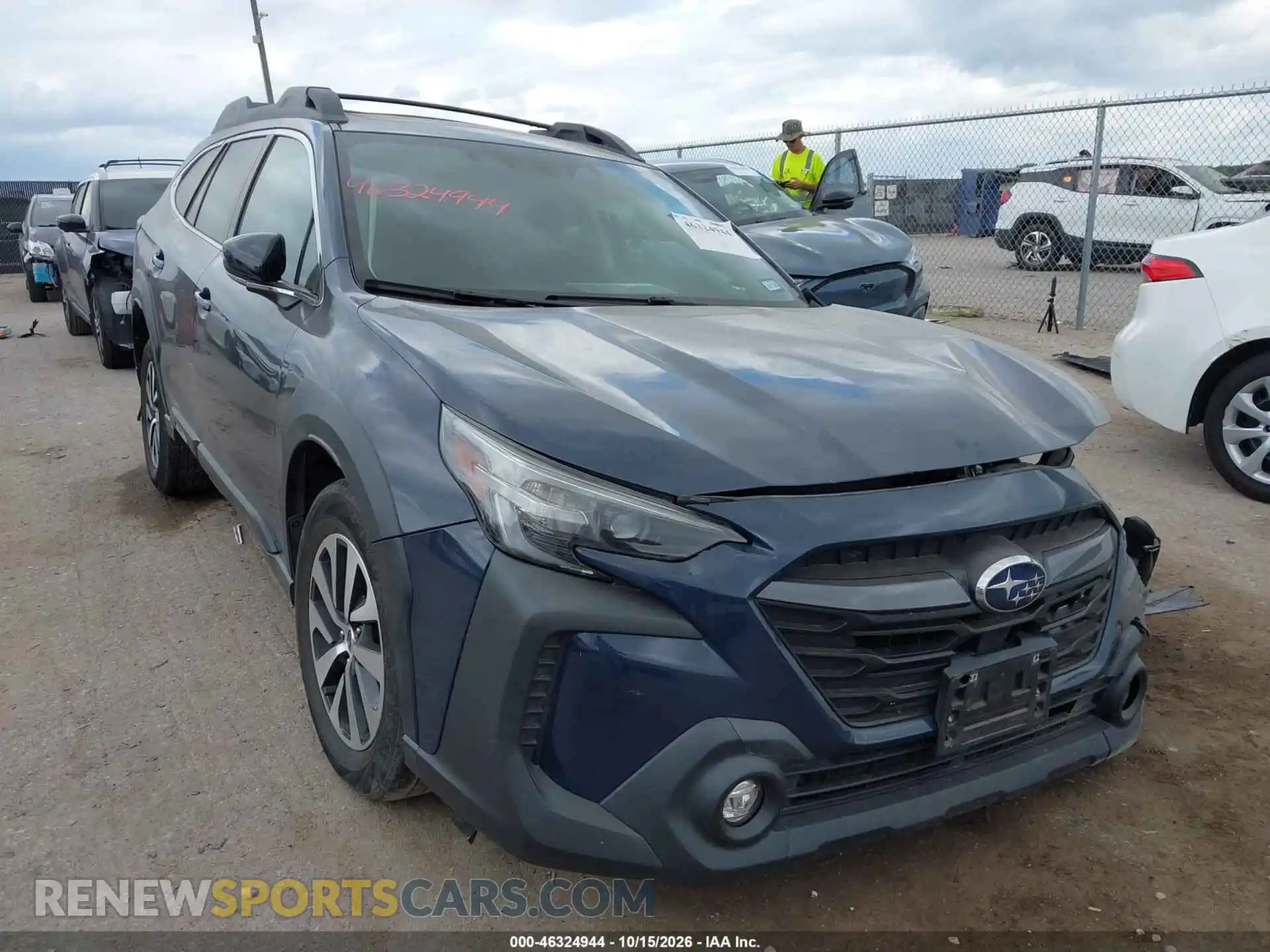 1 fotografías del automóvil dañado 4S4BTAFC3P3105692 SUBARU OUTBACK 2023