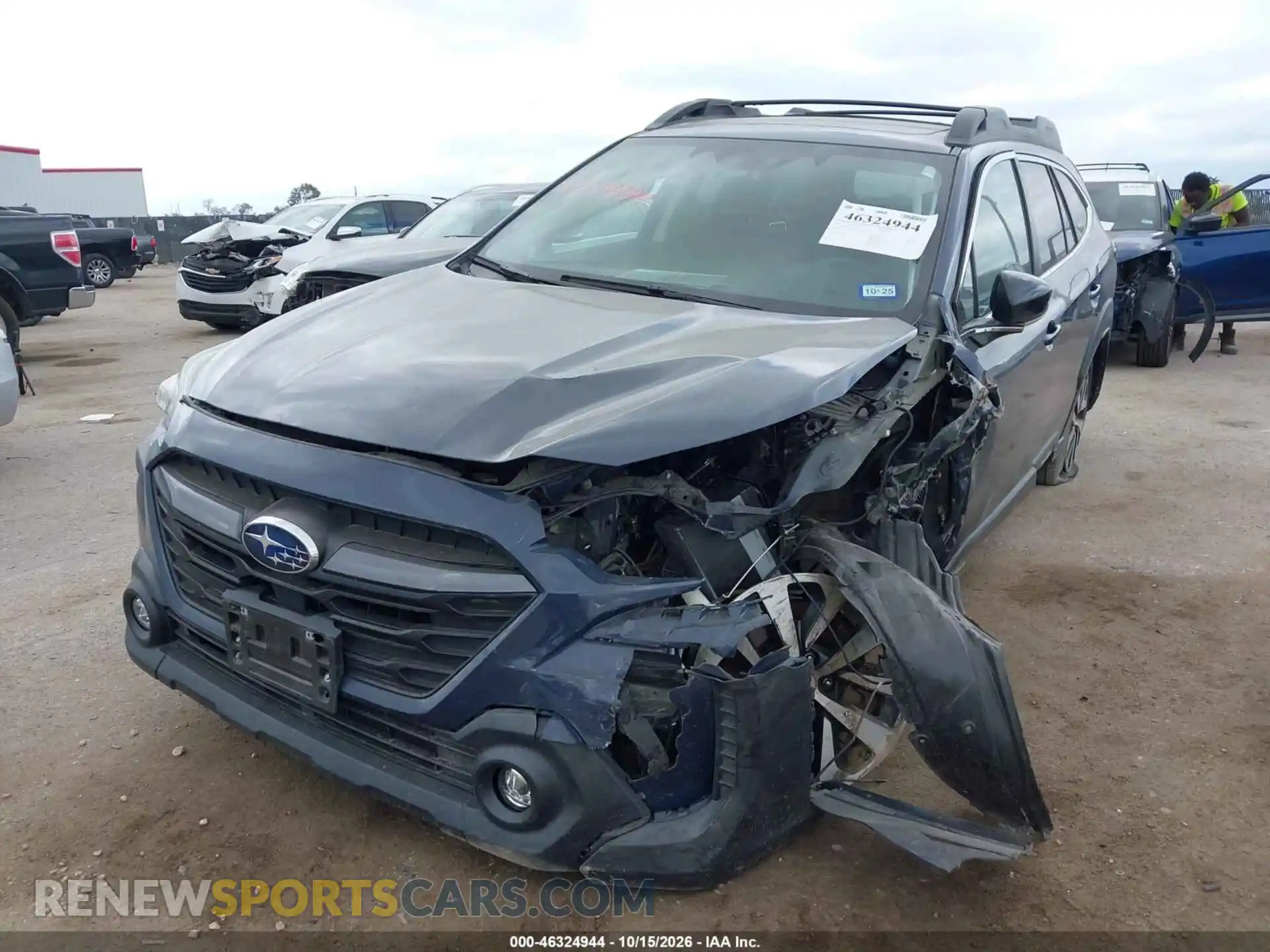 2 fotografías del automóvil dañado 4S4BTAFC3P3105692 SUBARU OUTBACK 2023
