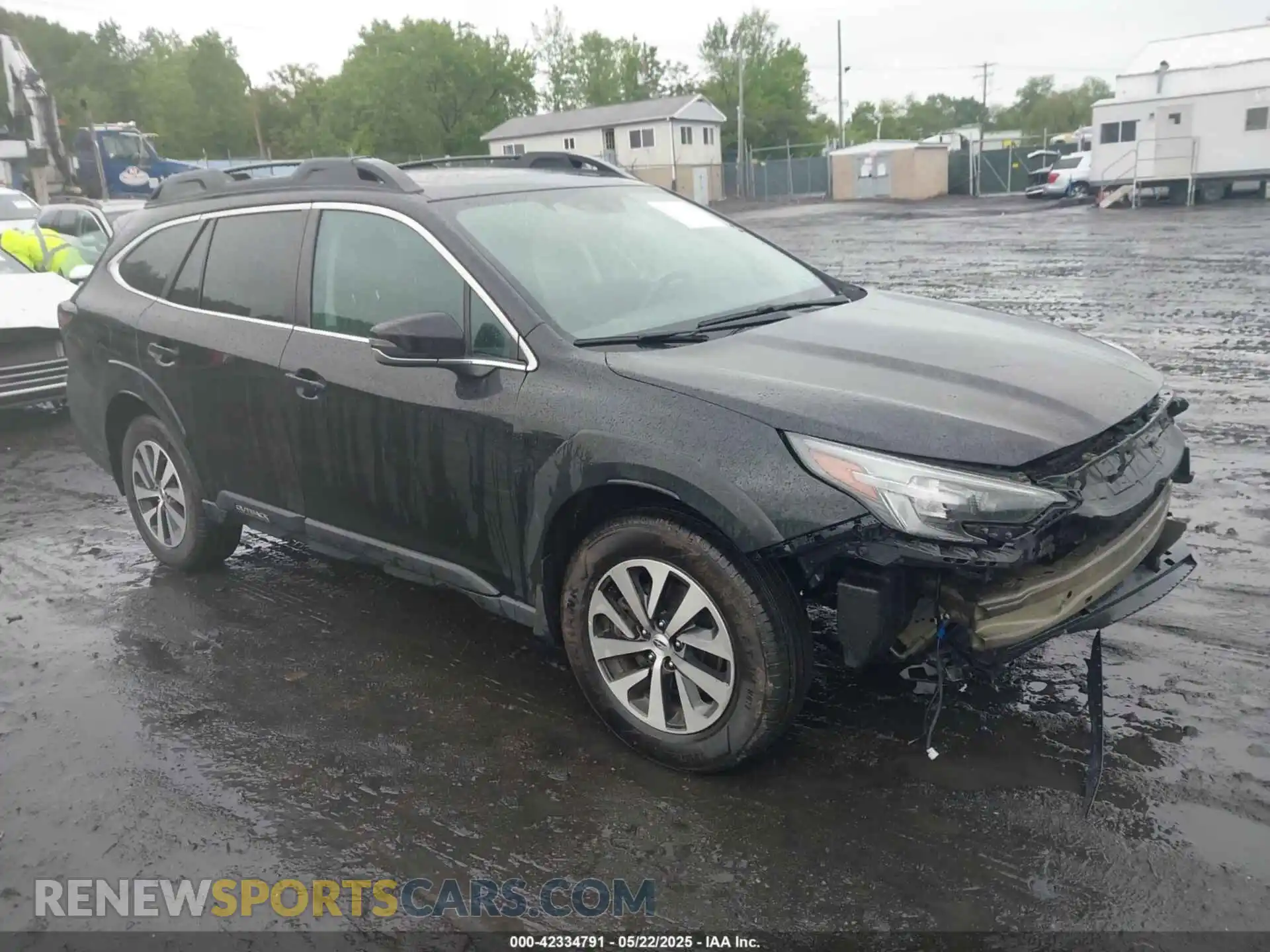 1 Photograph of a damaged car 4S4BTAFC3P3129569 SUBARU OUTBACK 2023