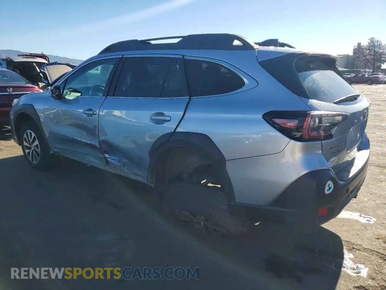 2 Photograph of a damaged car 4S4BTAFC4P3153718 SUBARU OUTBACK 2023