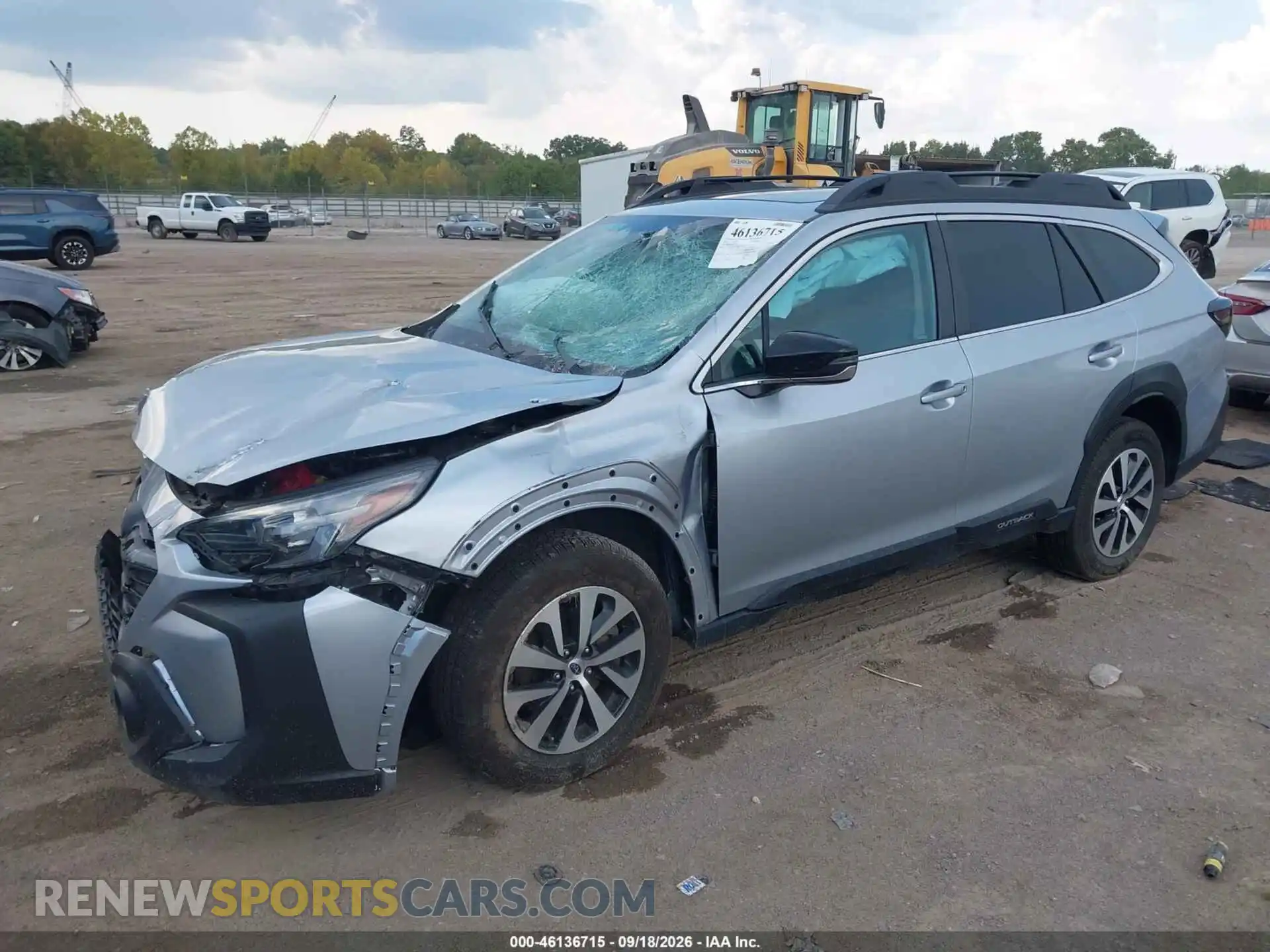 2 Photograph of a damaged car 4S4BTAFC4P3177338 SUBARU OUTBACK 2023