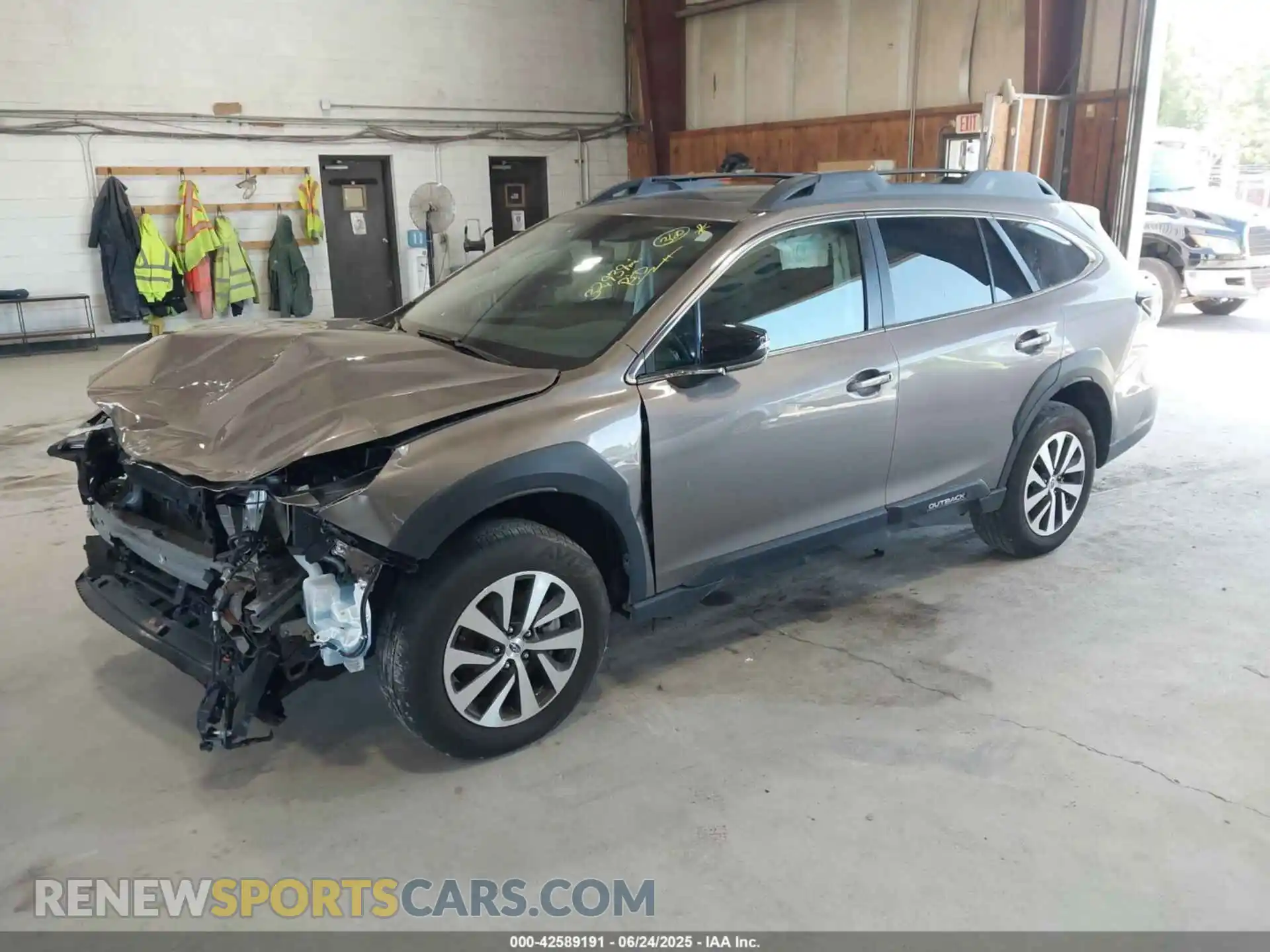 2 Photograph of a damaged car 4S4BTAFC5P3147975 SUBARU OUTBACK 2023