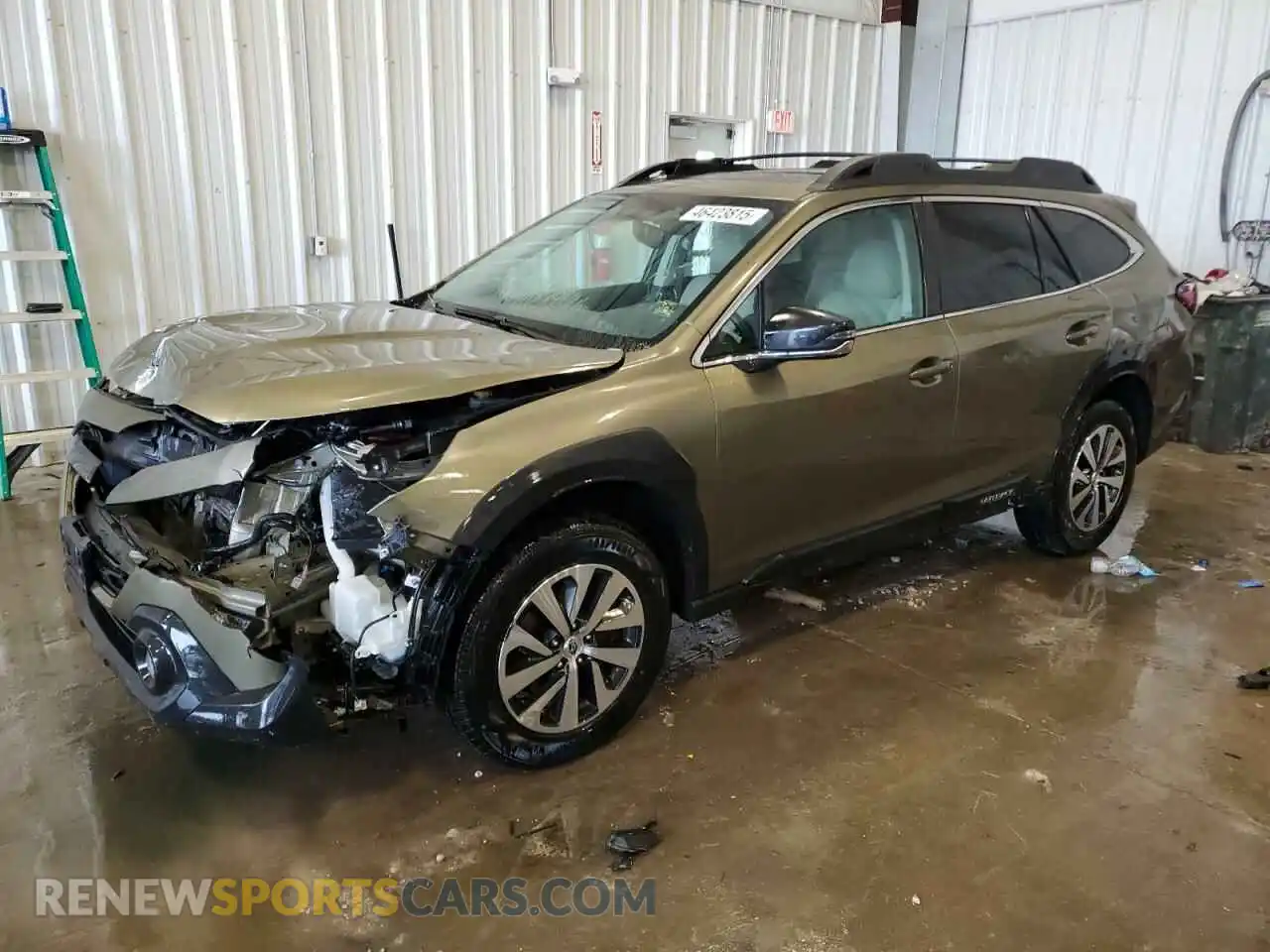 1 Photograph of a damaged car 4S4BTAFC7P3194103 SUBARU OUTBACK 2023