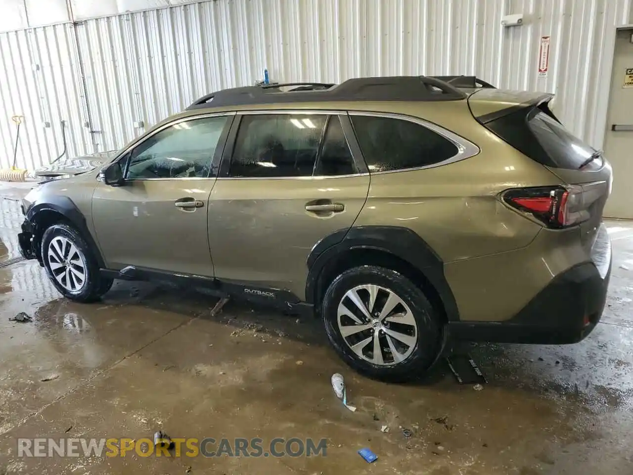 2 Photograph of a damaged car 4S4BTAFC7P3194103 SUBARU OUTBACK 2023