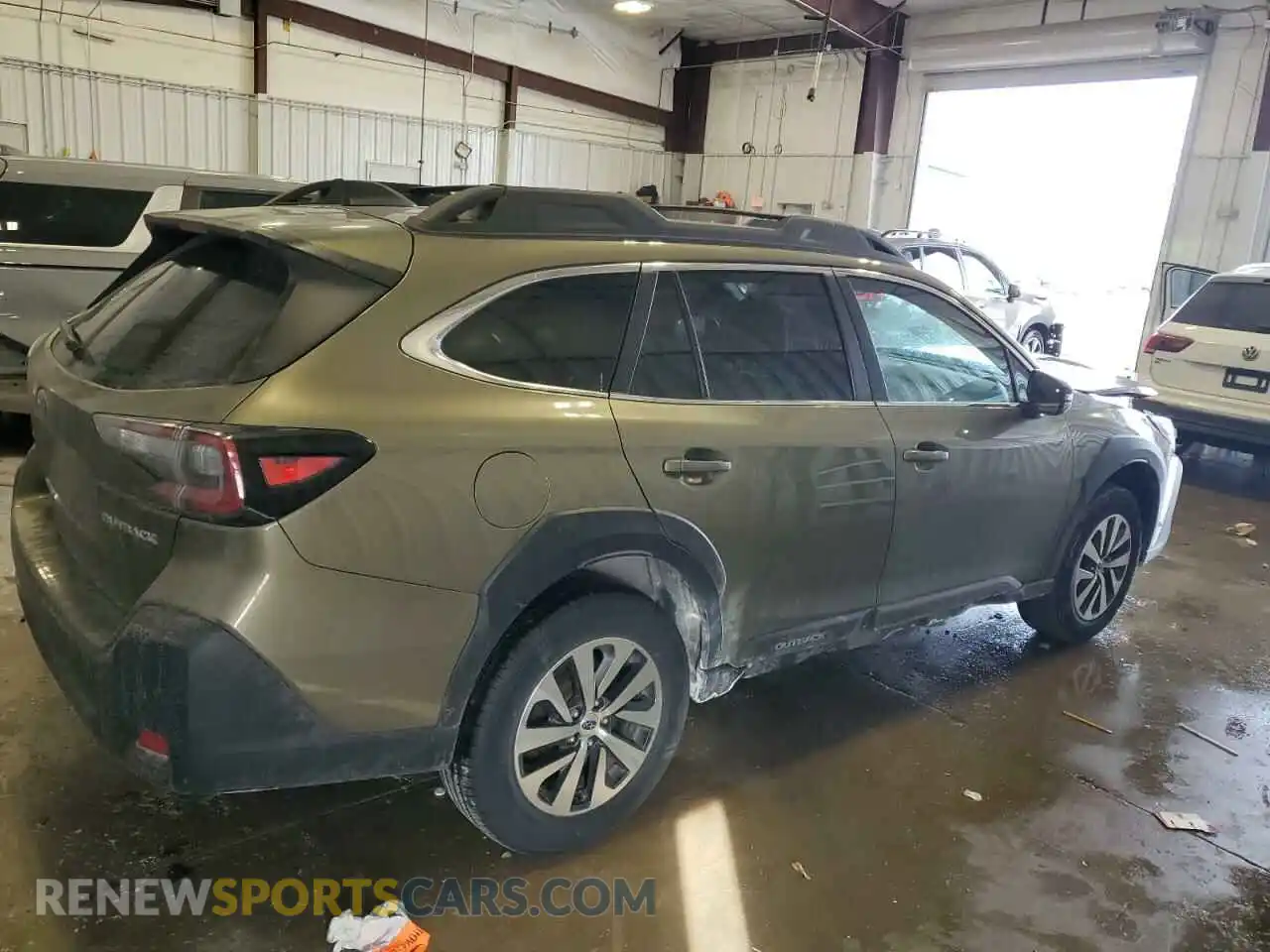 3 Photograph of a damaged car 4S4BTAFC7P3194103 SUBARU OUTBACK 2023
