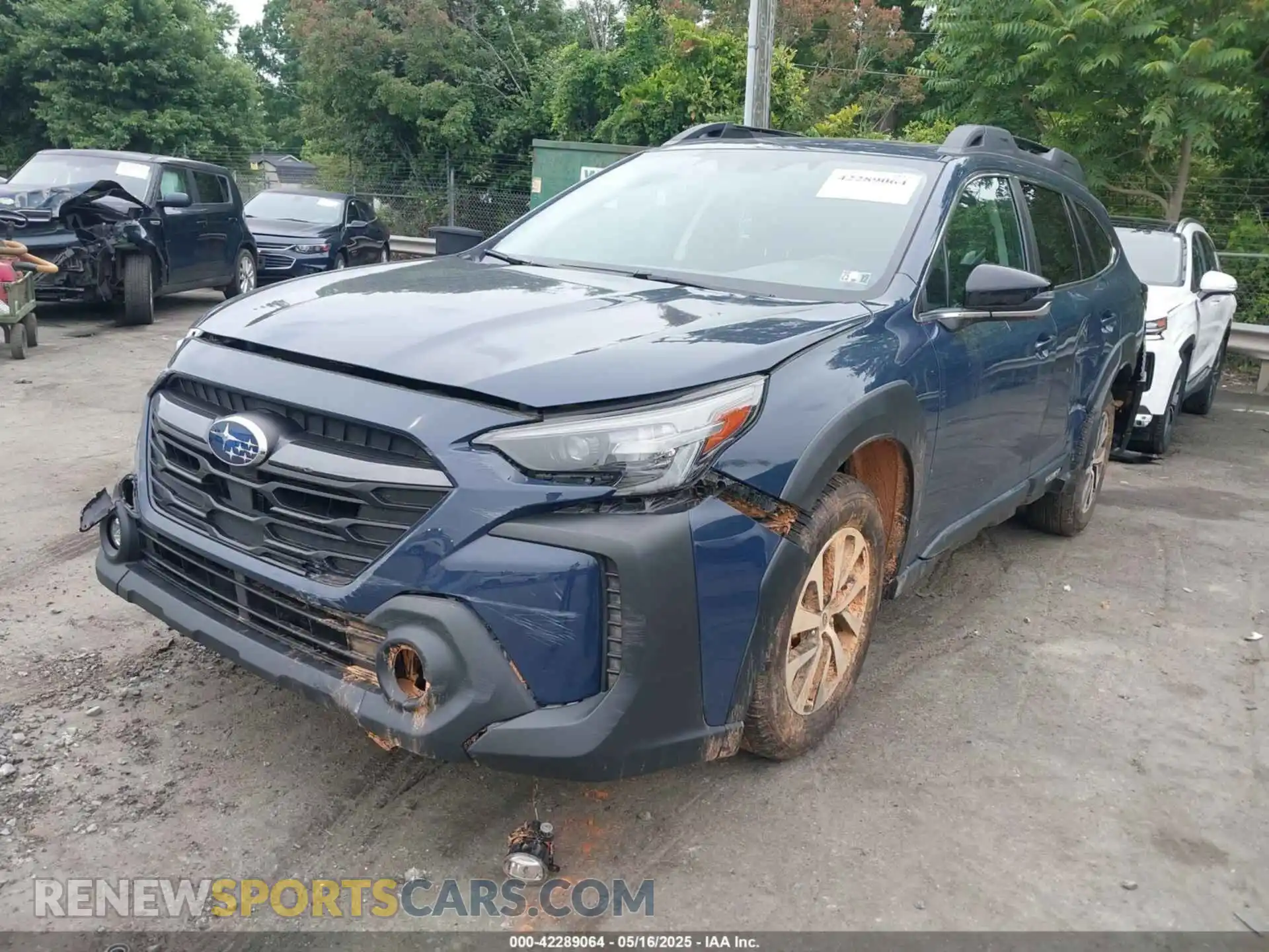 2 Фотография поврежденного автомобиля 4S4BTAFC9P3158199 SUBARU OUTBACK 2023