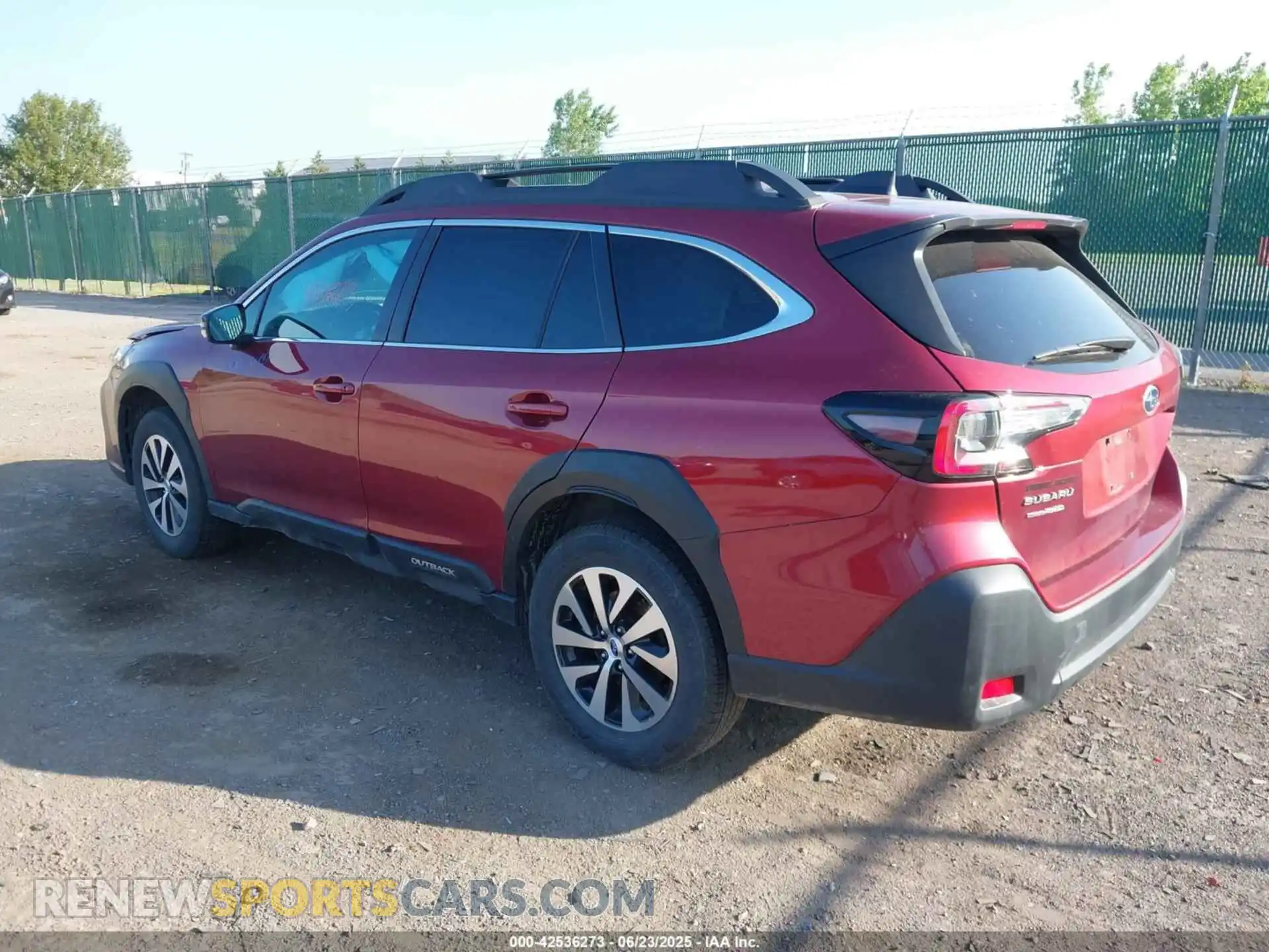 3 Photograph of a damaged car 4S4BTAFC9P3166013 SUBARU OUTBACK 2023