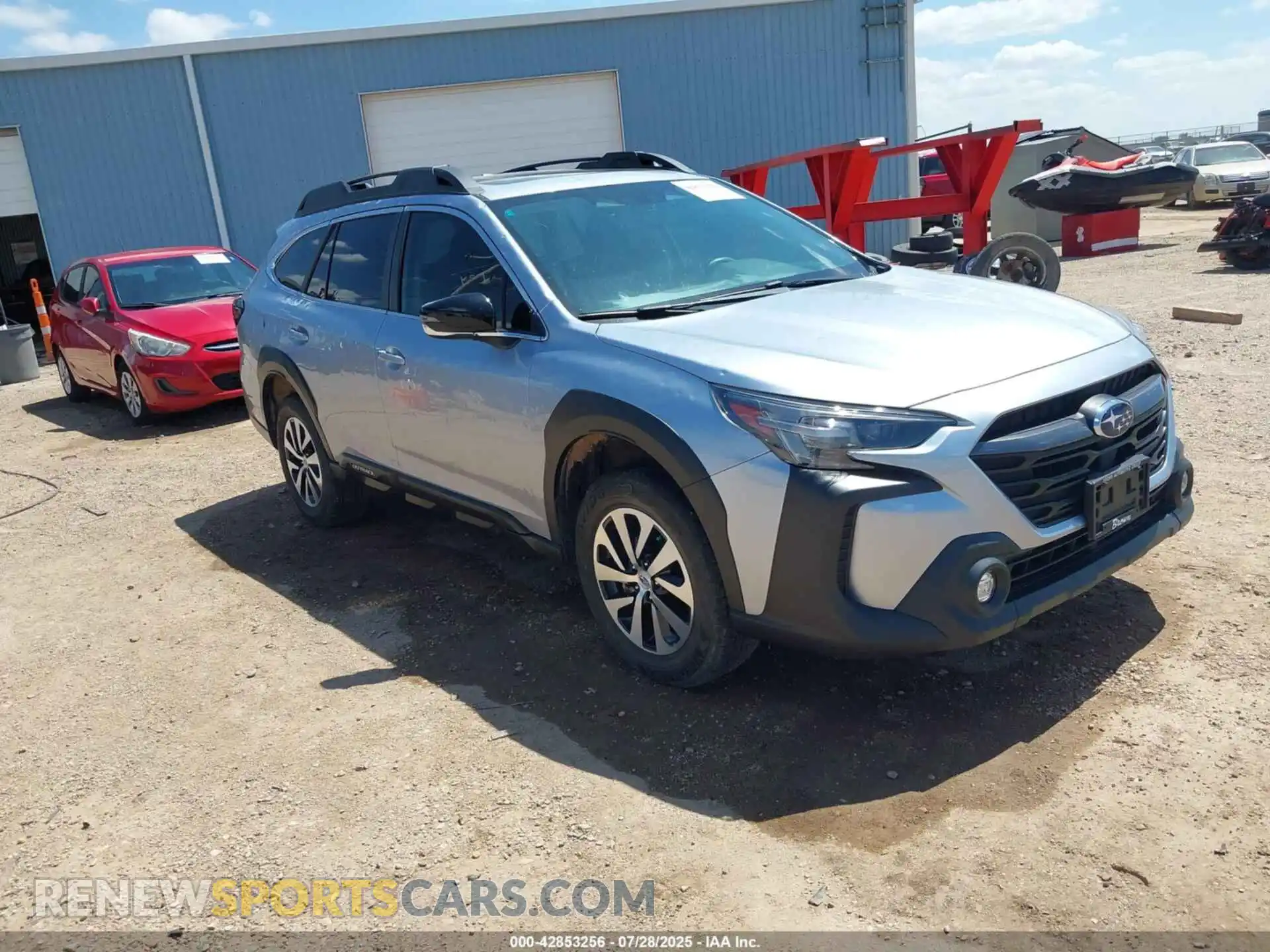 1 Photograph of a damaged car 4S4BTAFC9P3211693 SUBARU OUTBACK 2023
