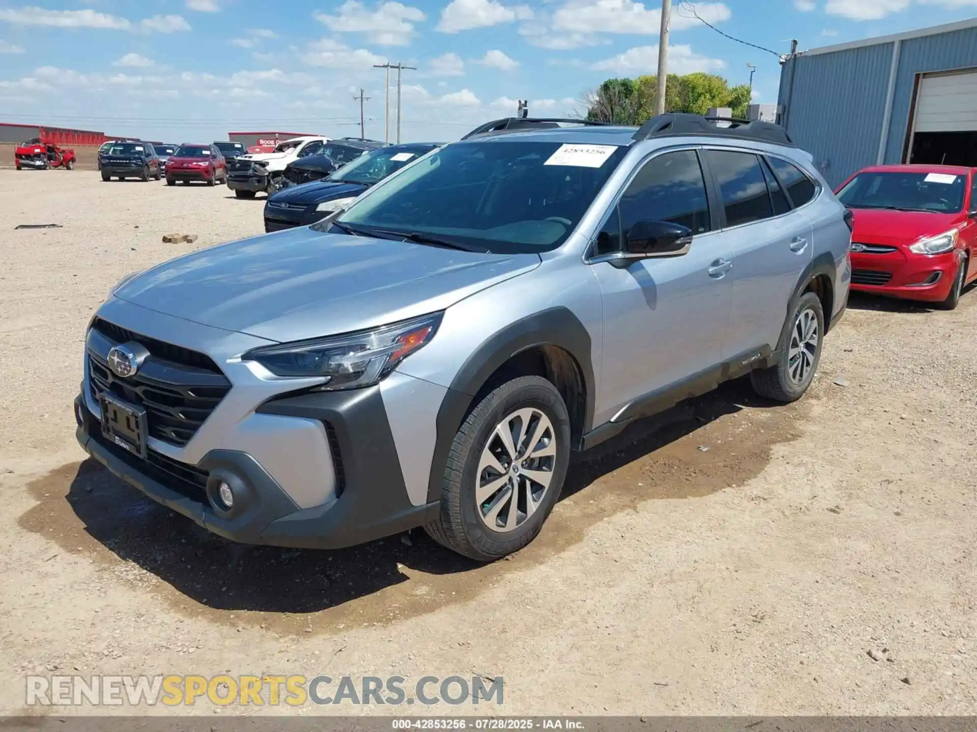 2 Photograph of a damaged car 4S4BTAFC9P3211693 SUBARU OUTBACK 2023