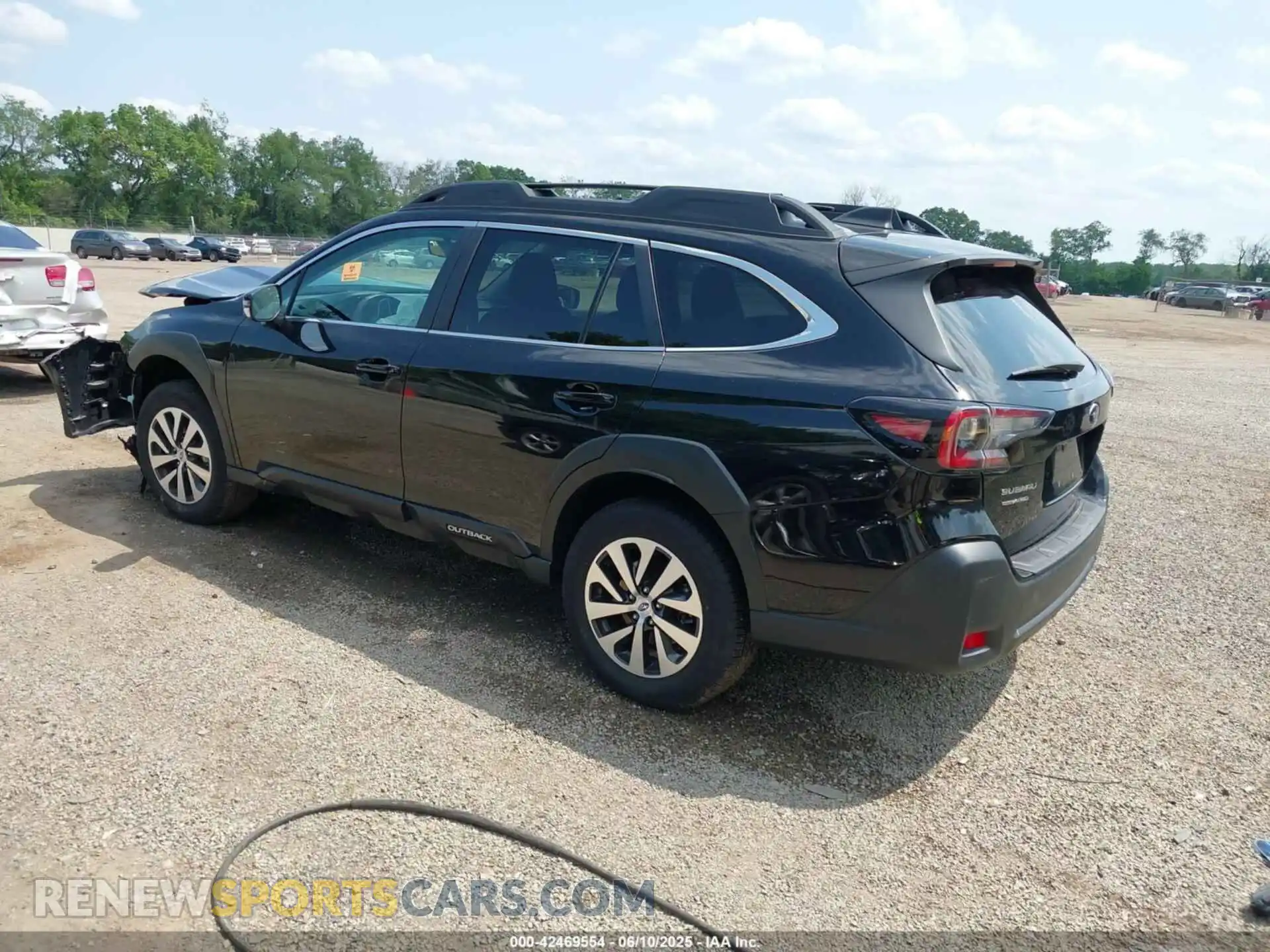 3 Photograph of a damaged car 4S4BTAFCXP3112817 SUBARU OUTBACK 2023