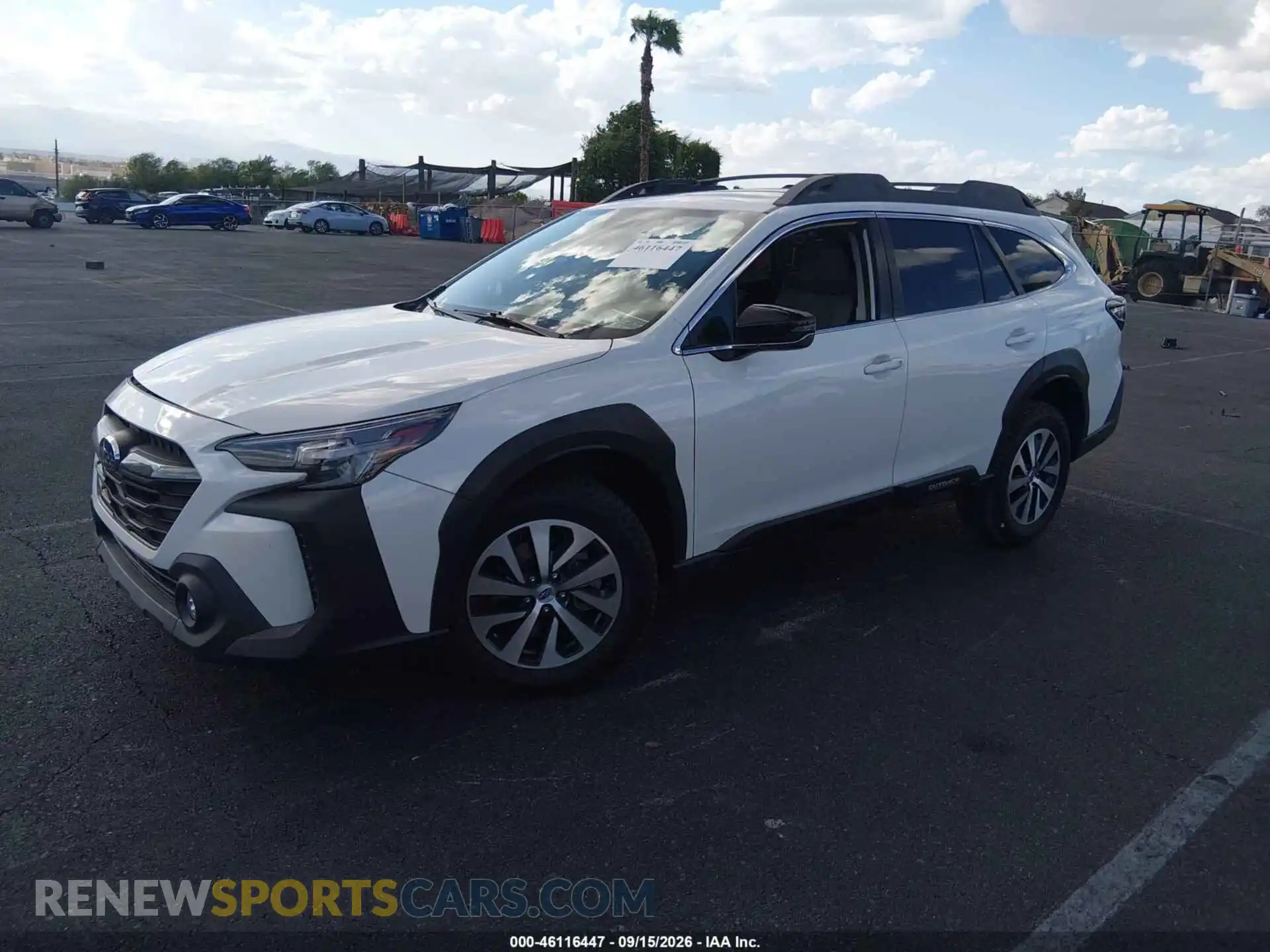 2 Фотография поврежденного автомобиля 4S4BTAFCXP3143193 SUBARU OUTBACK 2023