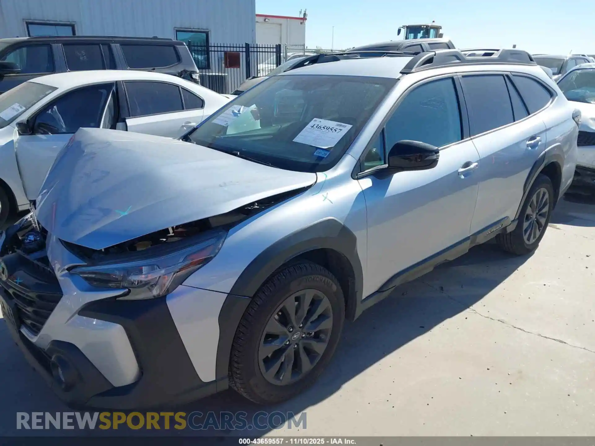 2 Photograph of a damaged car 4S4BTAJC1P3203417 SUBARU OUTBACK 2023
