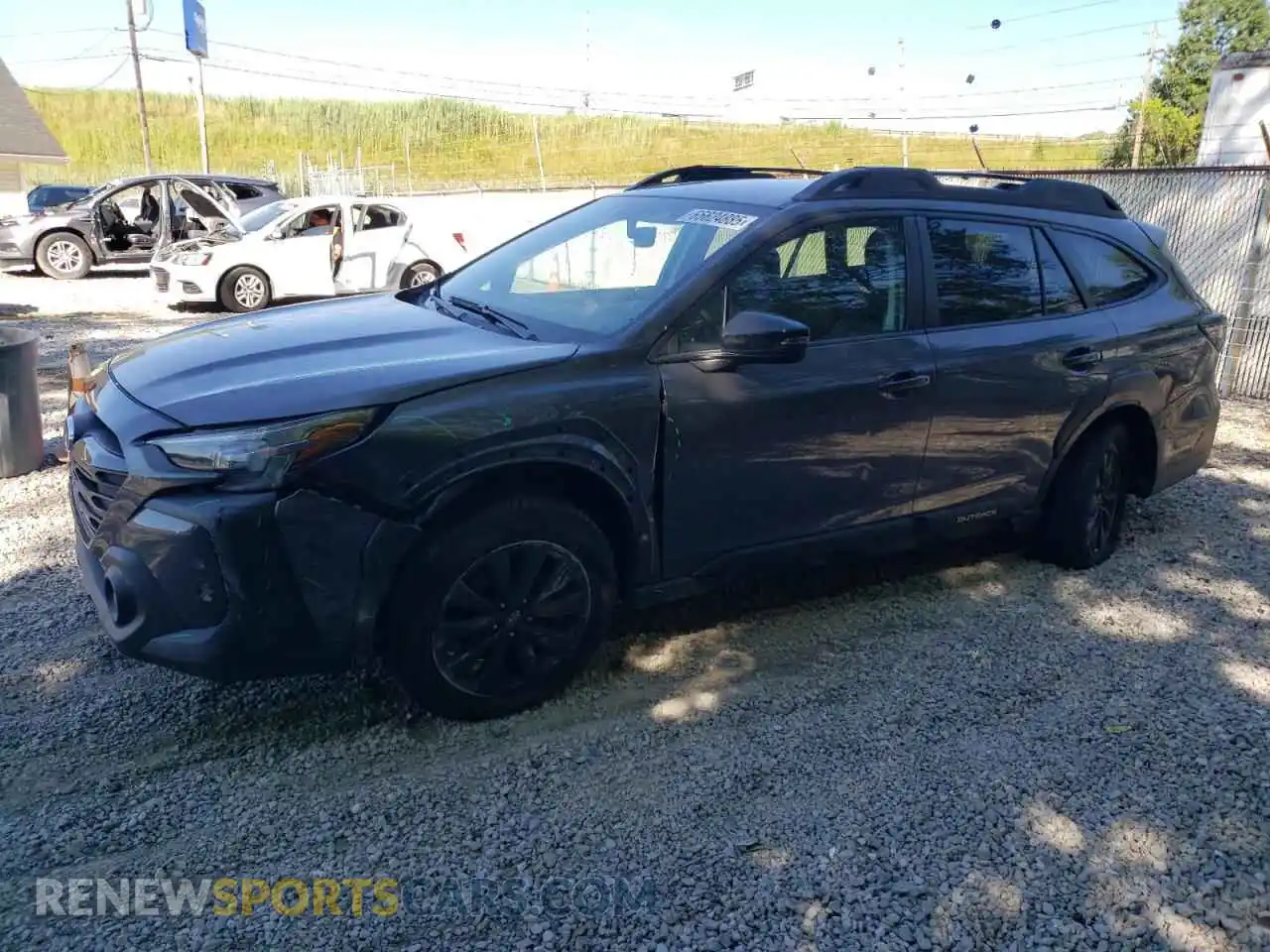 1 Photograph of a damaged car 4S4BTAJC3P3168329 SUBARU OUTBACK 2023