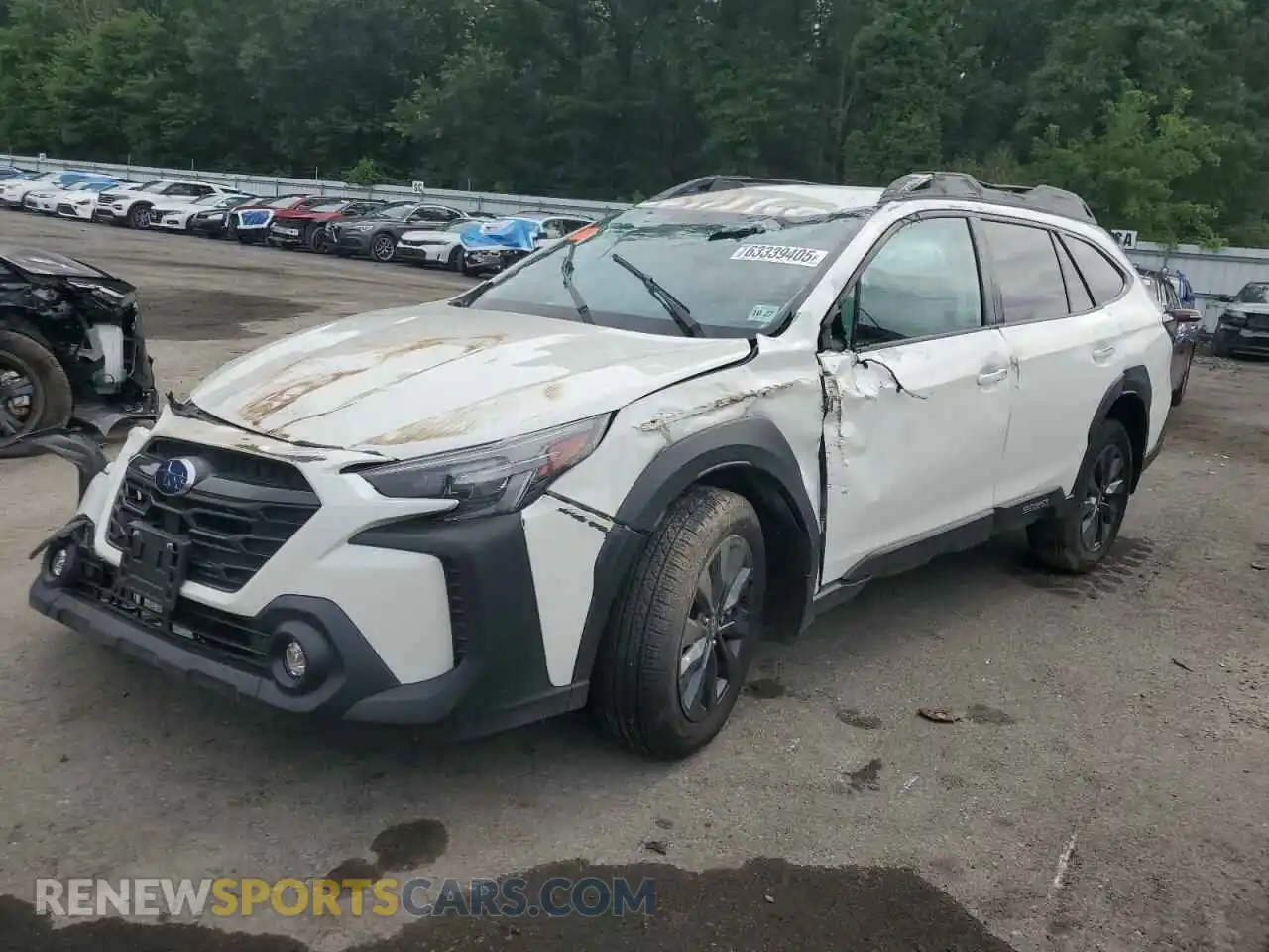 1 Photograph of a damaged car 4S4BTAJC9P3111309 SUBARU OUTBACK 2023