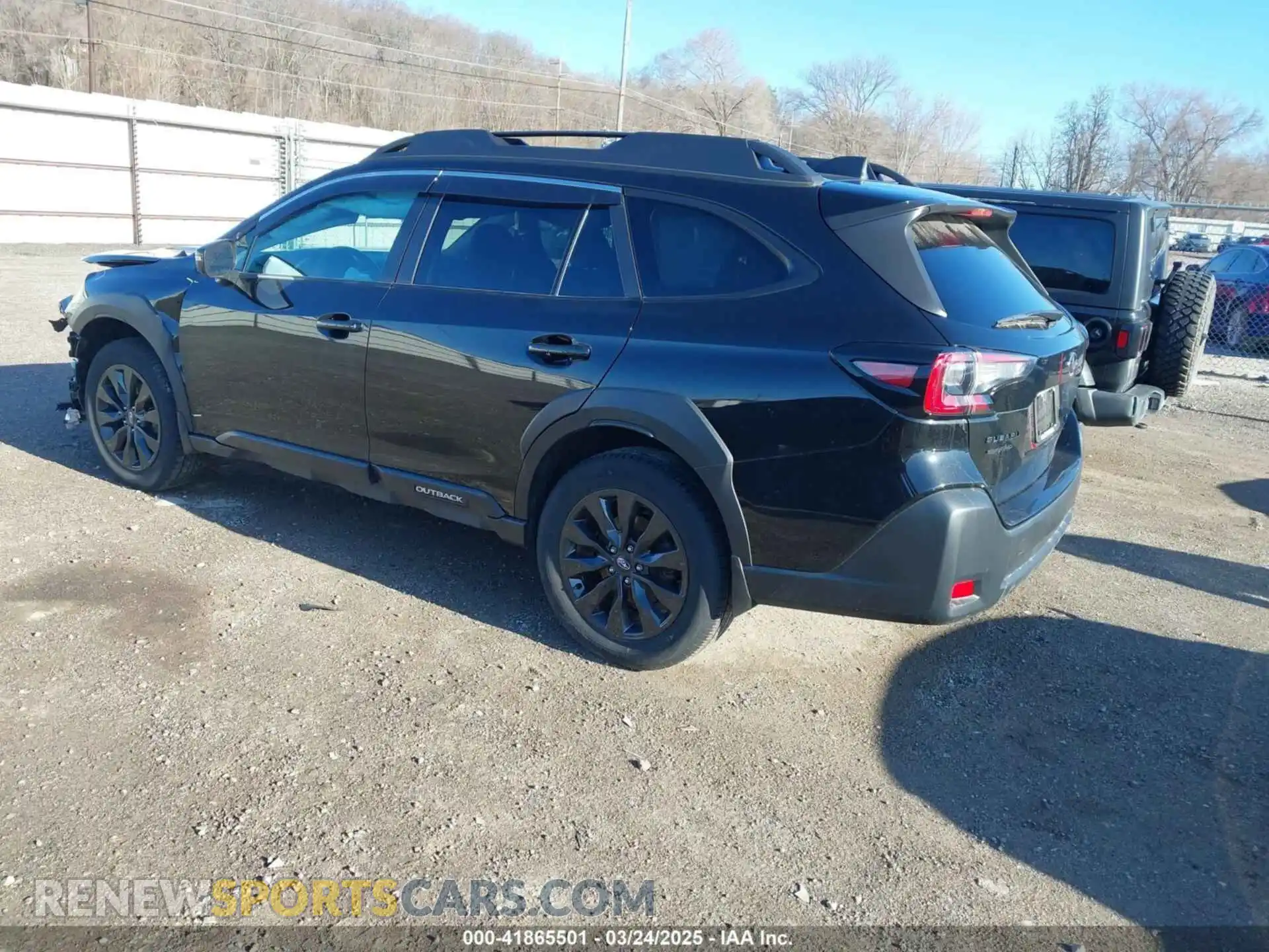 3 fotografías del automóvil dañado 4S4BTAJC9P3153835 SUBARU OUTBACK 2023