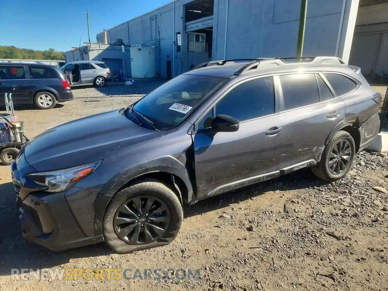 1 Photograph of a damaged car 4S4BTAJCXP3132279 SUBARU OUTBACK 2023