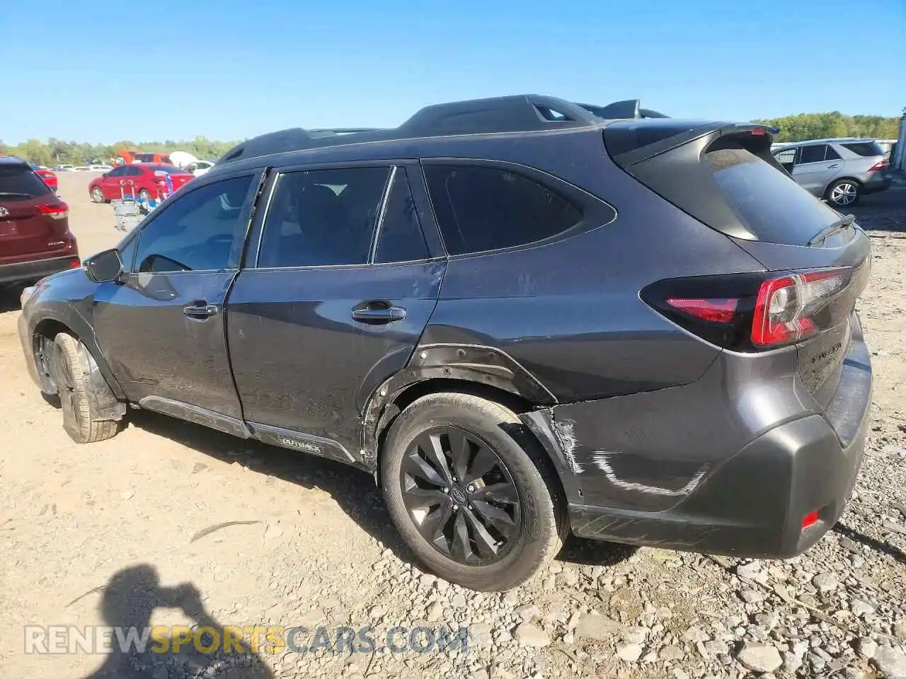 2 Photograph of a damaged car 4S4BTAJCXP3132279 SUBARU OUTBACK 2023