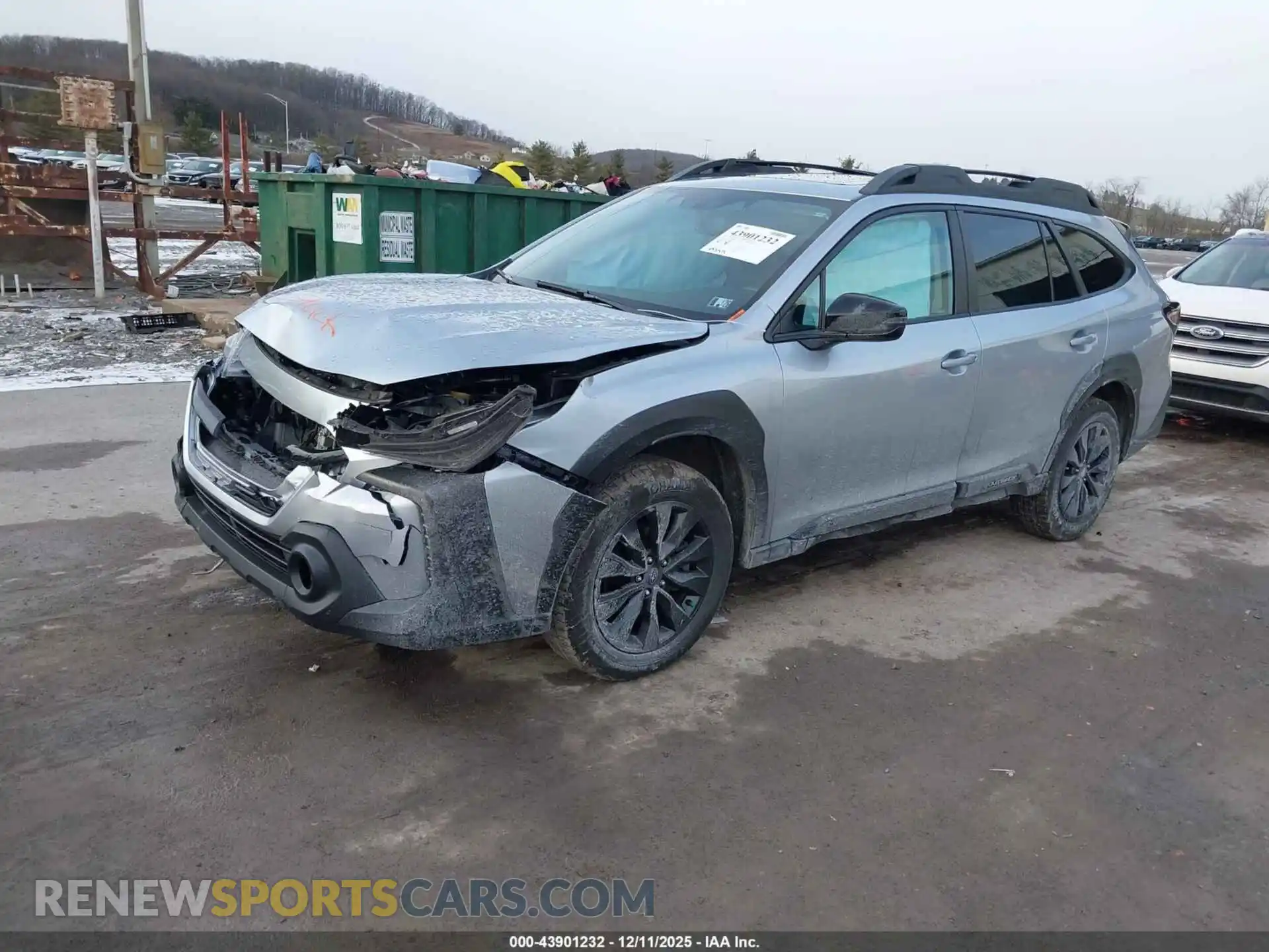 2 Photograph of a damaged car 4S4BTALC3P3217400 SUBARU OUTBACK 2023