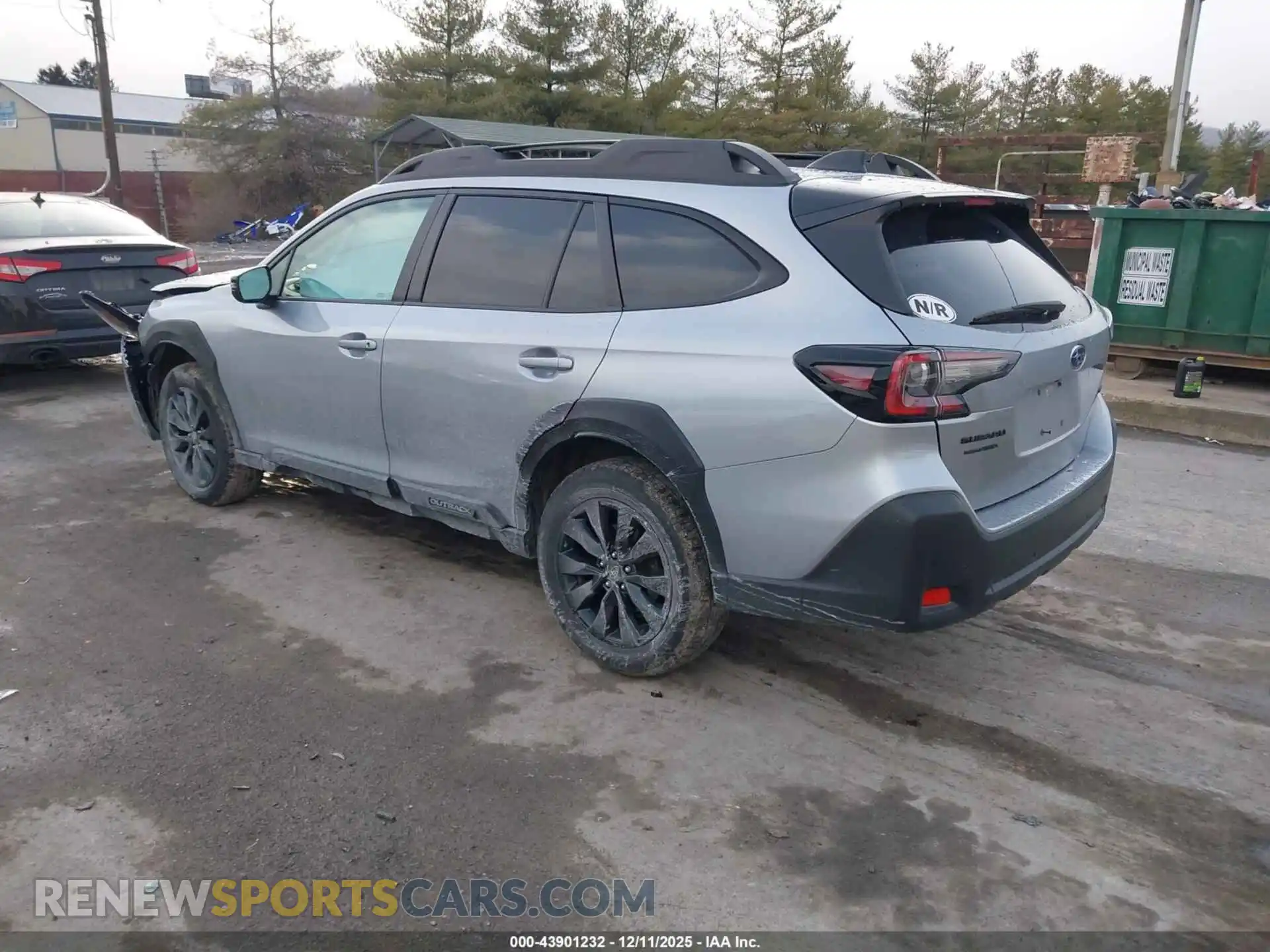 3 Photograph of a damaged car 4S4BTALC3P3217400 SUBARU OUTBACK 2023