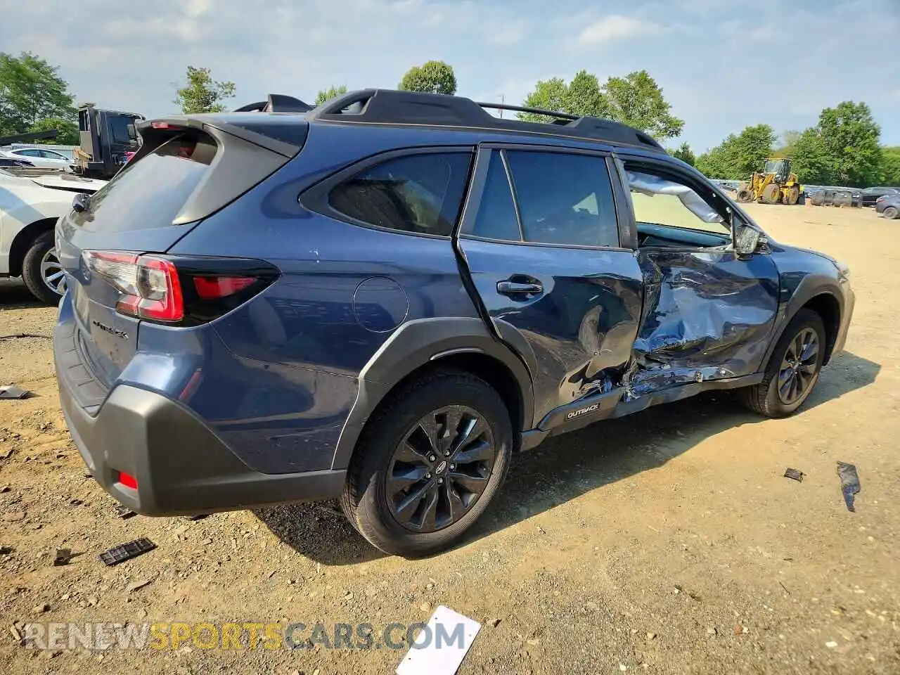 3 Photograph of a damaged car 4S4BTALC4P3181152 SUBARU OUTBACK 2023