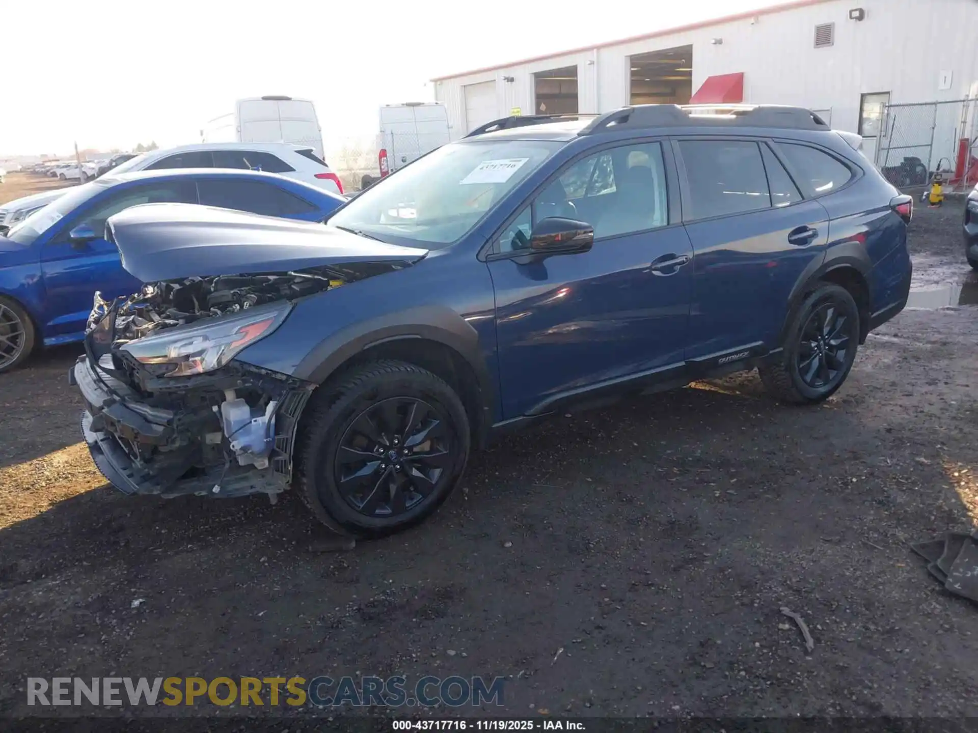 2 Photograph of a damaged car 4S4BTALC4P3198503 SUBARU OUTBACK 2023